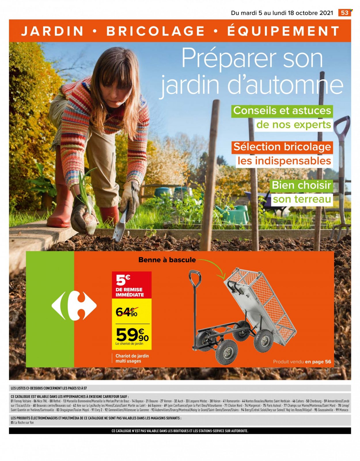Catalogue Carrefour Hypermarchés - 05.10.2021 - 18.10.2021. 