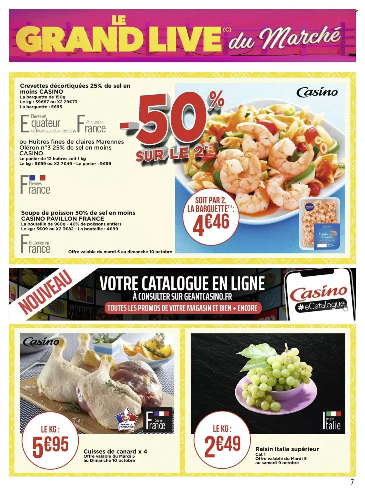 Catalogue Géant Casino - 04.10.2021 - 17.10.2021. 