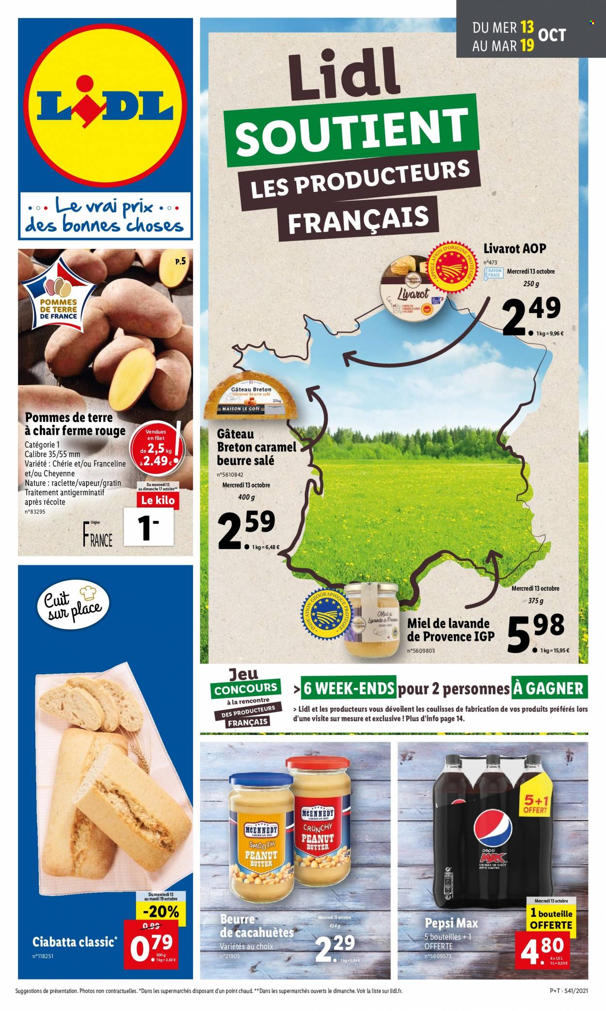 Catalogue Lidl - 13.10.2021 - 19.10.2021. Page 1.