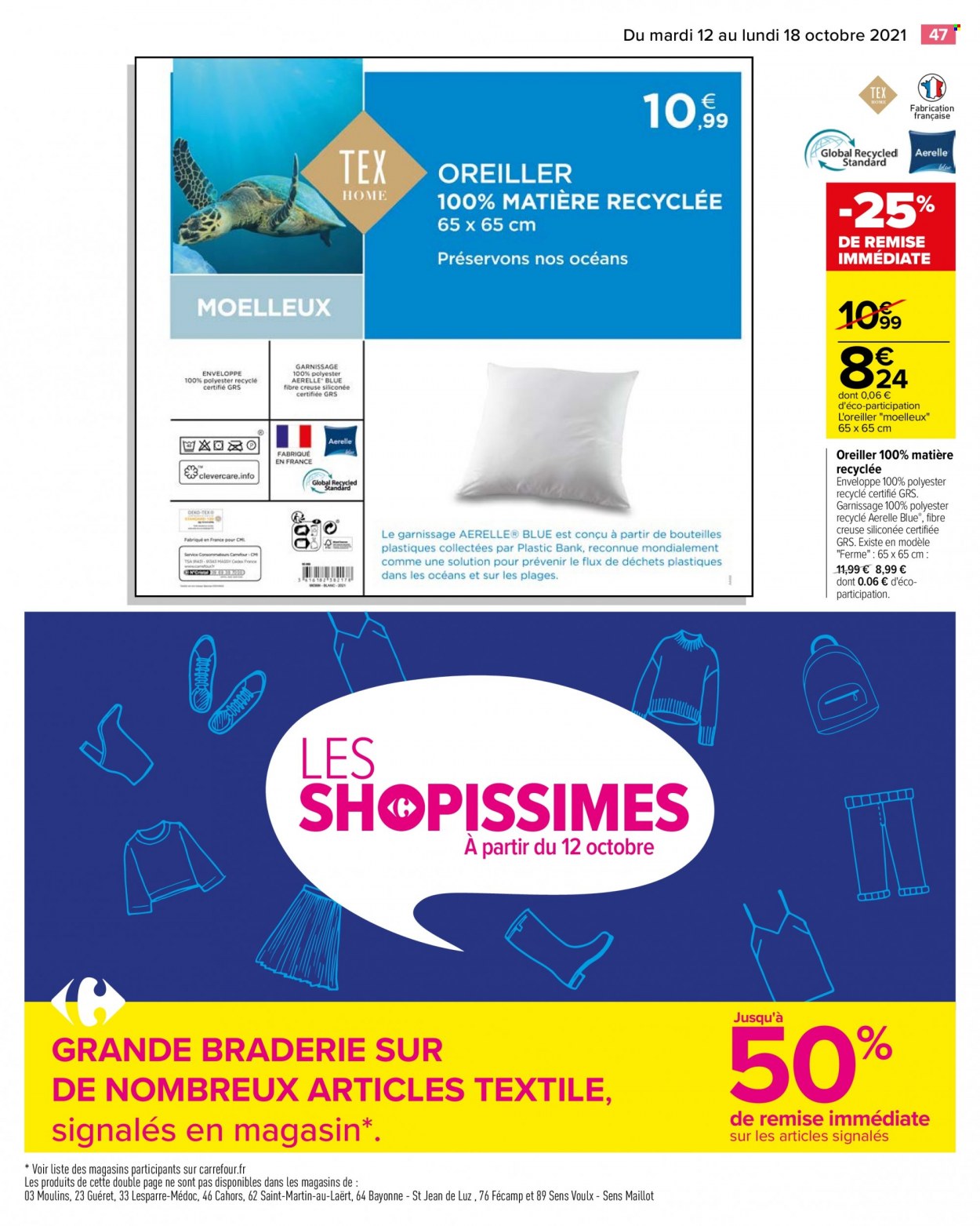 Catalogue Carrefour Hypermarchés - 12.10.2021 - 18.10.2021. 