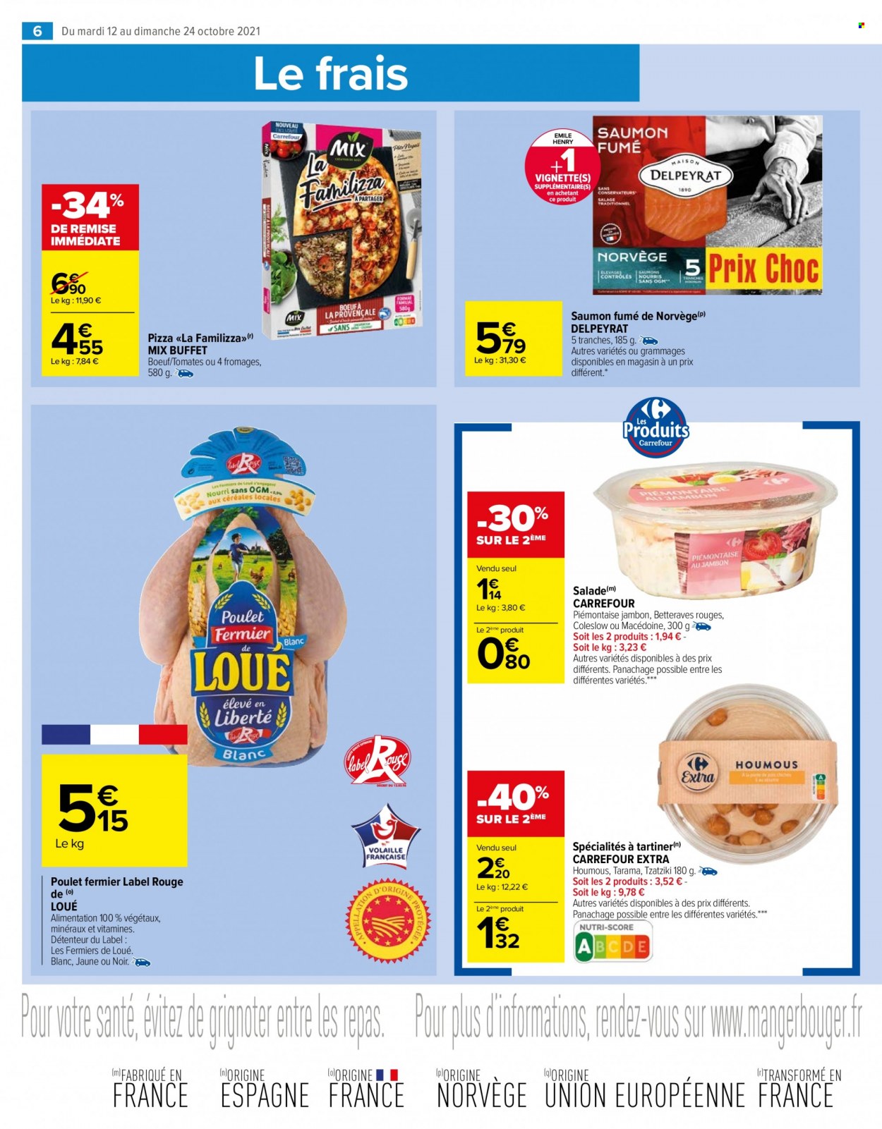Catalogue Carrefour Market - 12.10.2021 - 24.10.2021. 