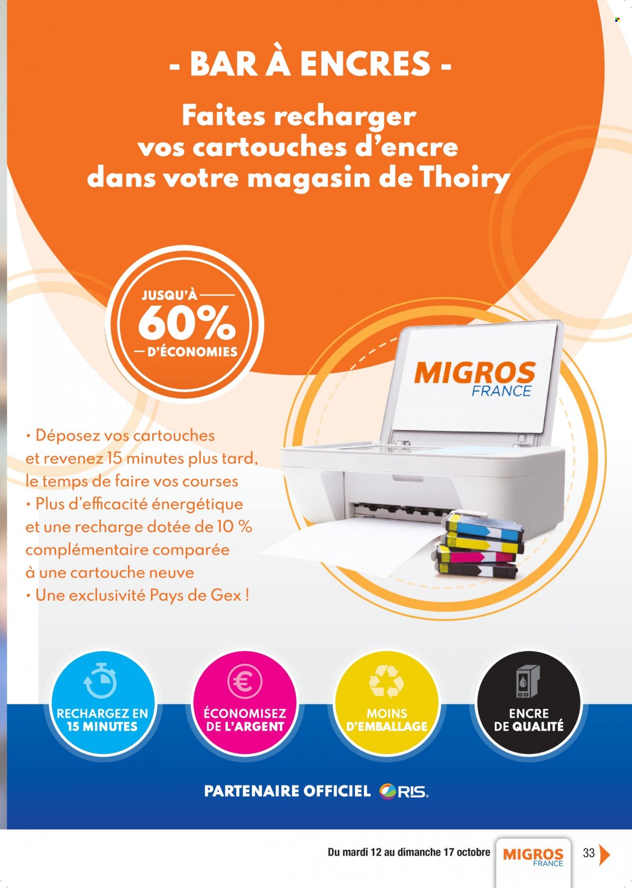 Catalogue Migros France - 12.10.2021 - 17.10.2021. 