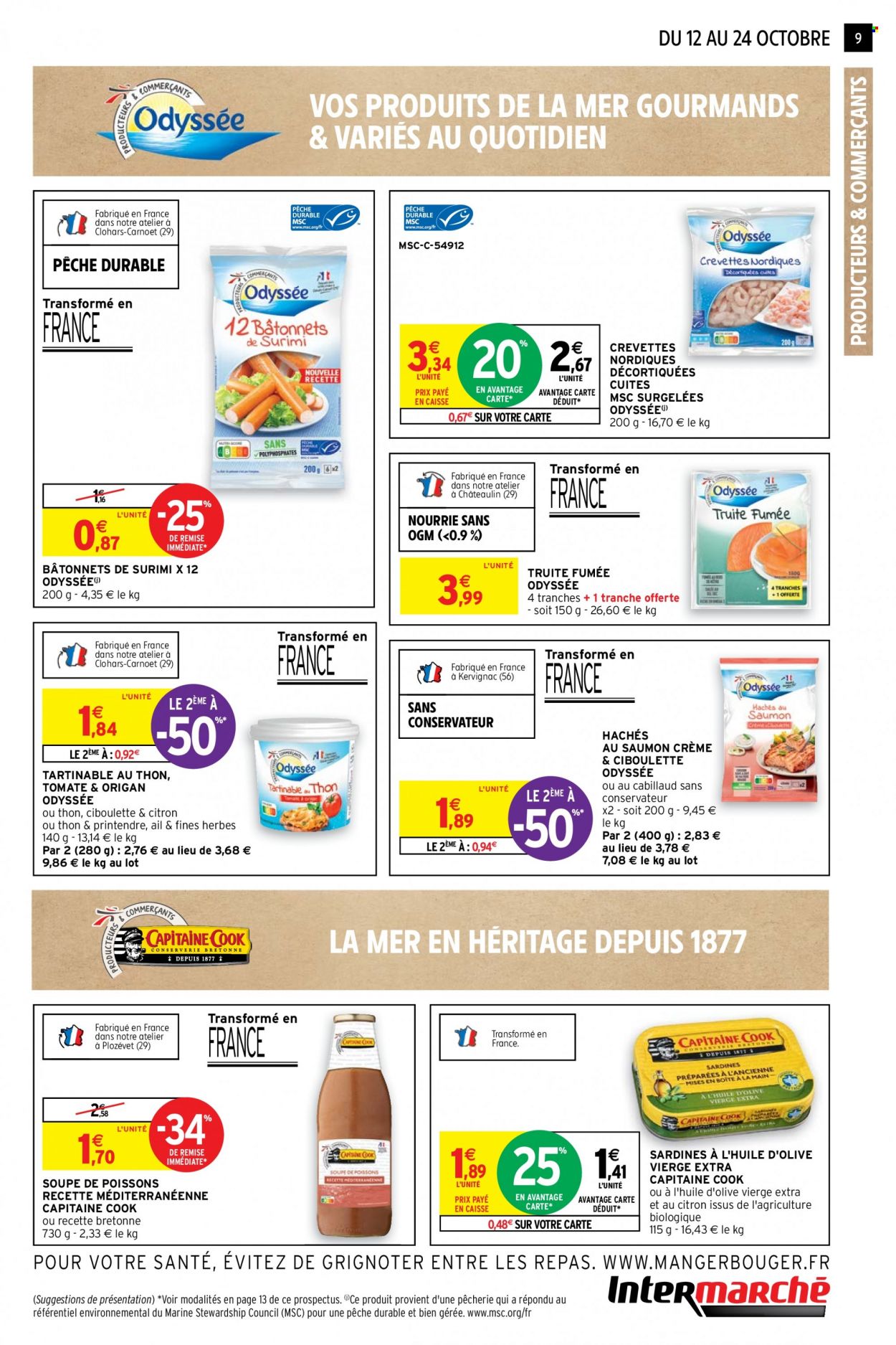 Catalogue Intermarché - 12.10.2021 - 24.10.2021. Page 9.