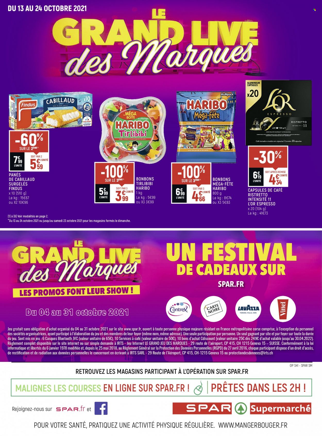 Catalogue Spar Supermarché - 13.10.2021 - 24.10.2021. 
