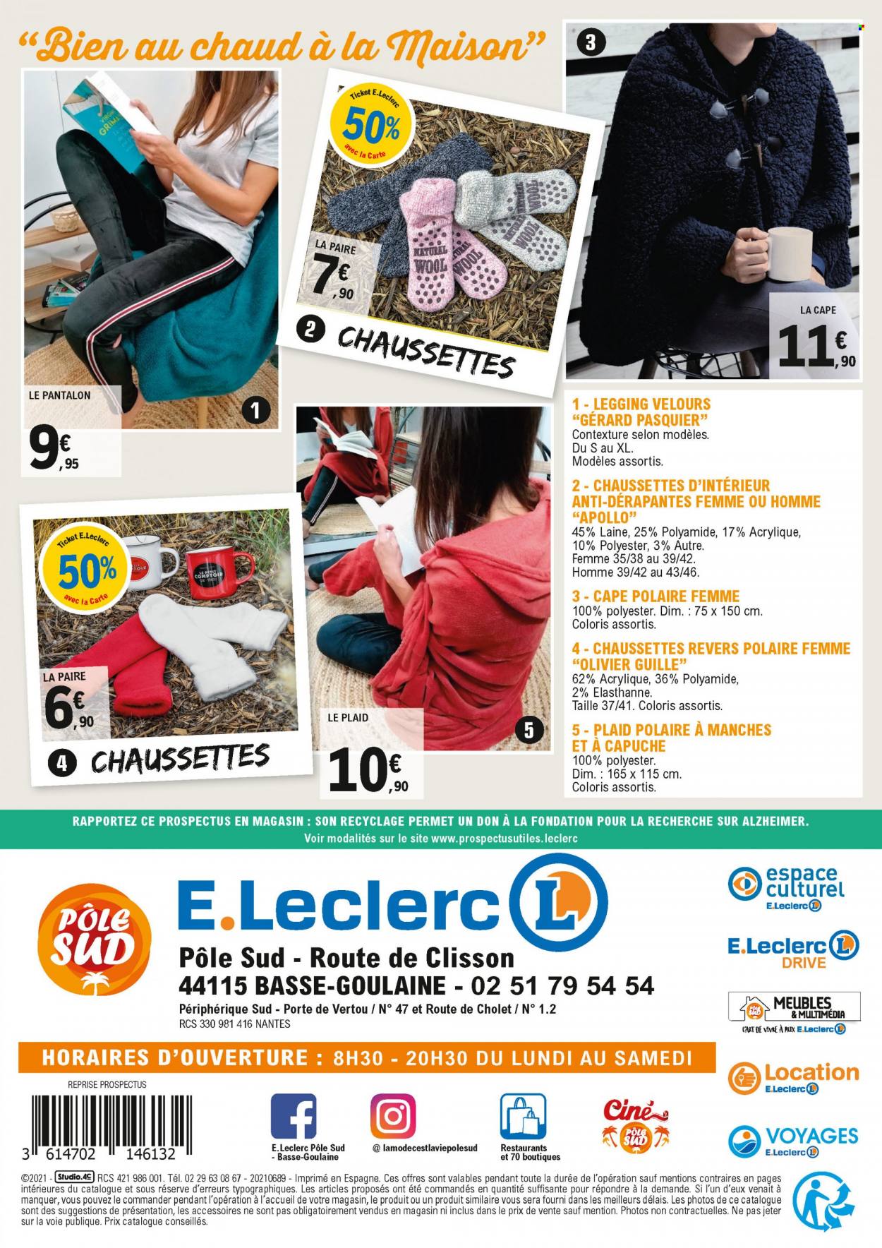Catalogue E.Leclerc - 12.10.2021 - 23.10.2021. 