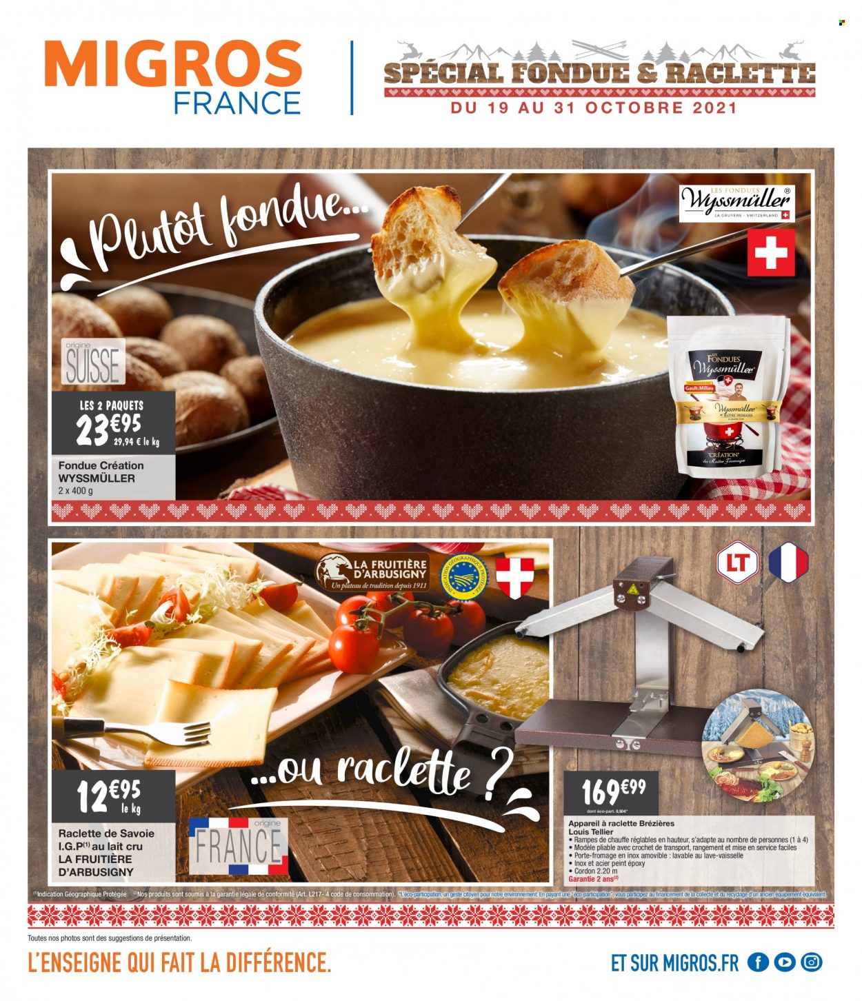 Catalogue Migros France - 19.10.2021 - 31.10.2021. 