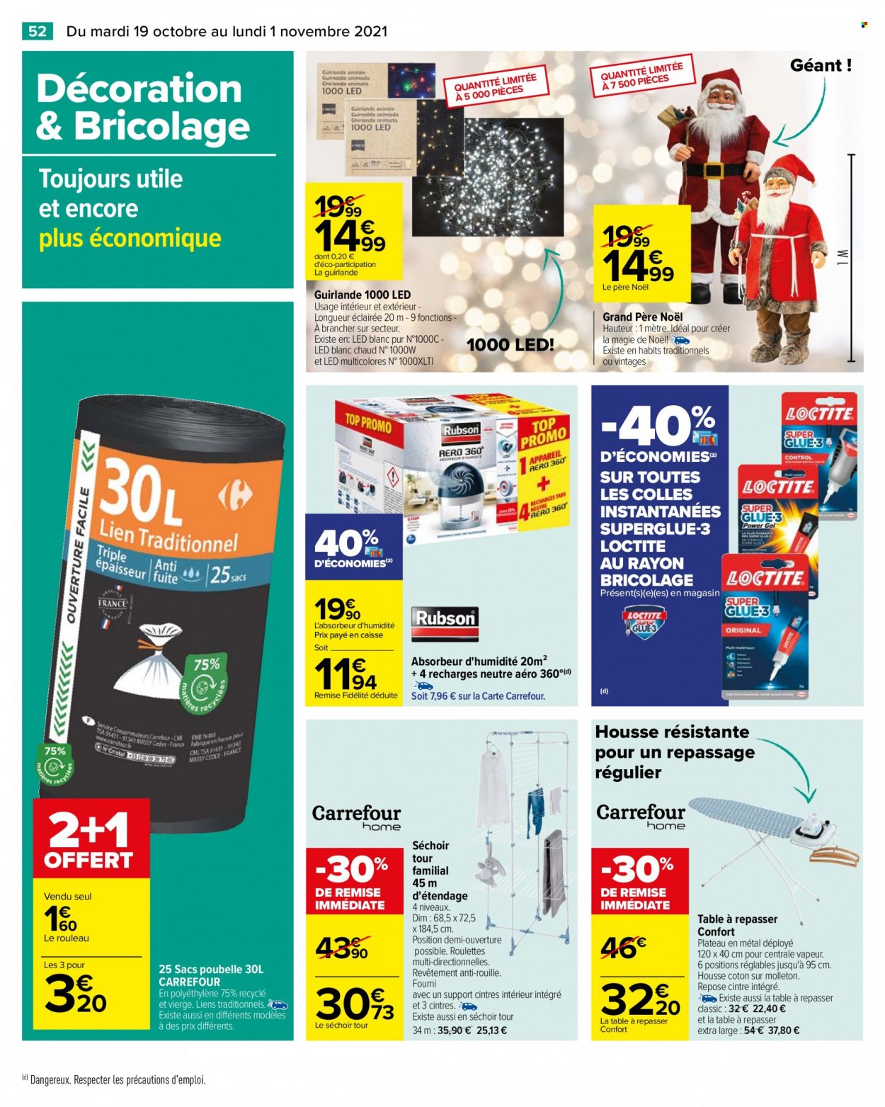 Catalogue Carrefour Hypermarchés - 19.10.2021 - 01.11.2021. 