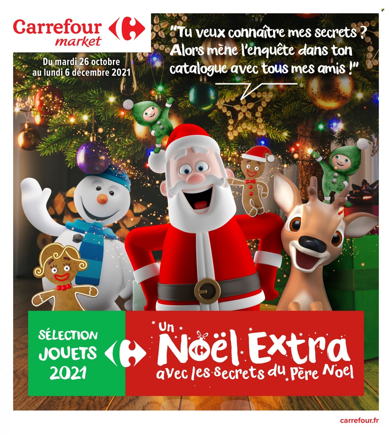 Catalogue Carrefour Market - 26.10.2021 - 06.12.2021. 