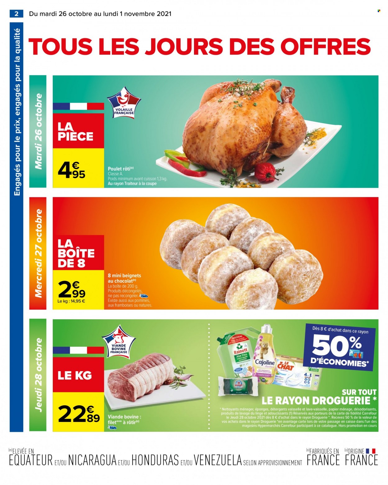 Catalogue Carrefour Hypermarchés - 26.10.2021 - 01.11.2021. 