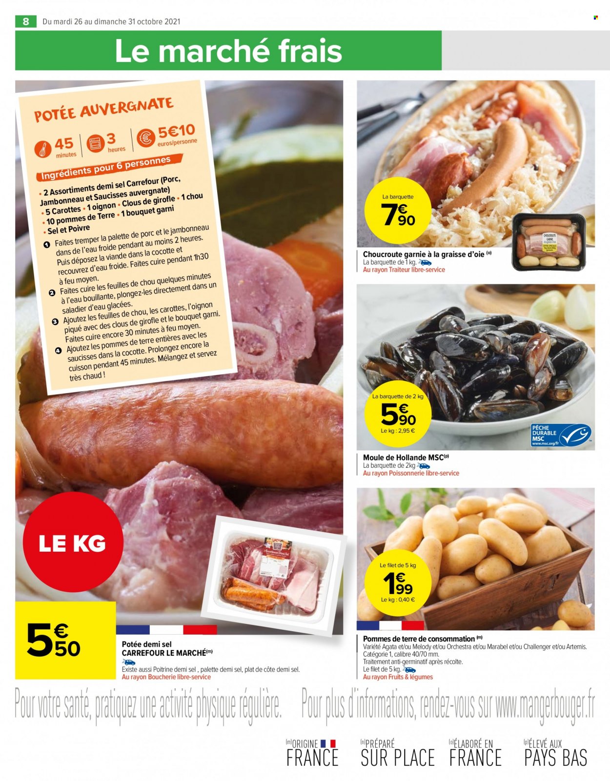 Catalogue Carrefour Market - 26.10.2021 - 11.11.2021. 