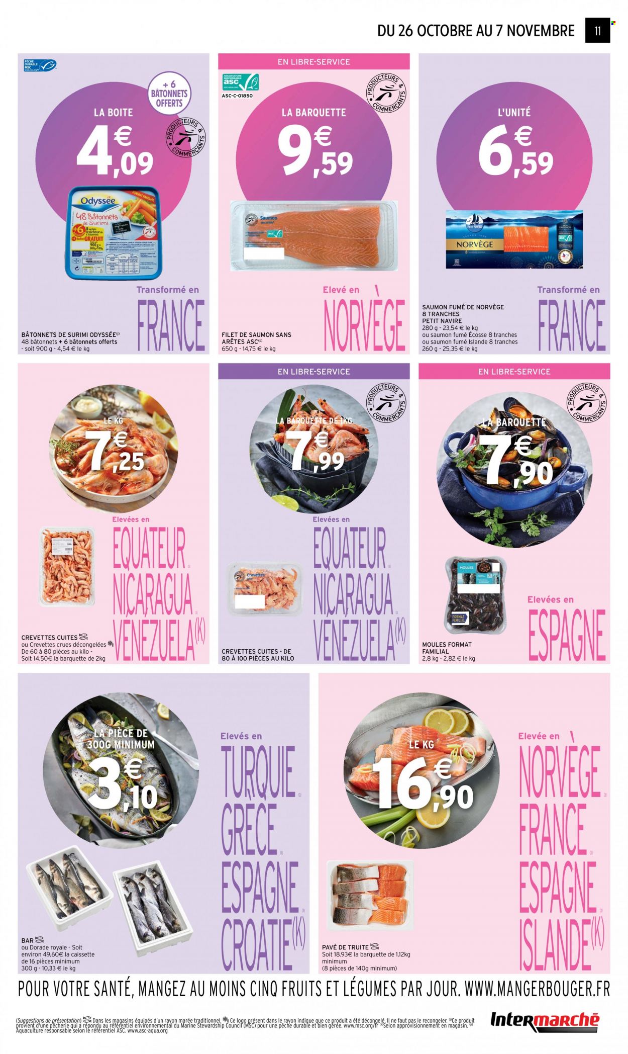 Catalogue Intermarché - 26.10.2021 - 07.11.2021. Page 11.