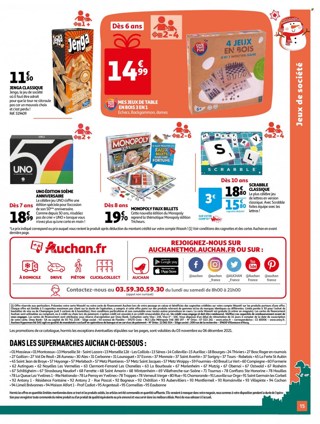 Catalogue Auchan - 03.11.2021 - 06.12.2021. 