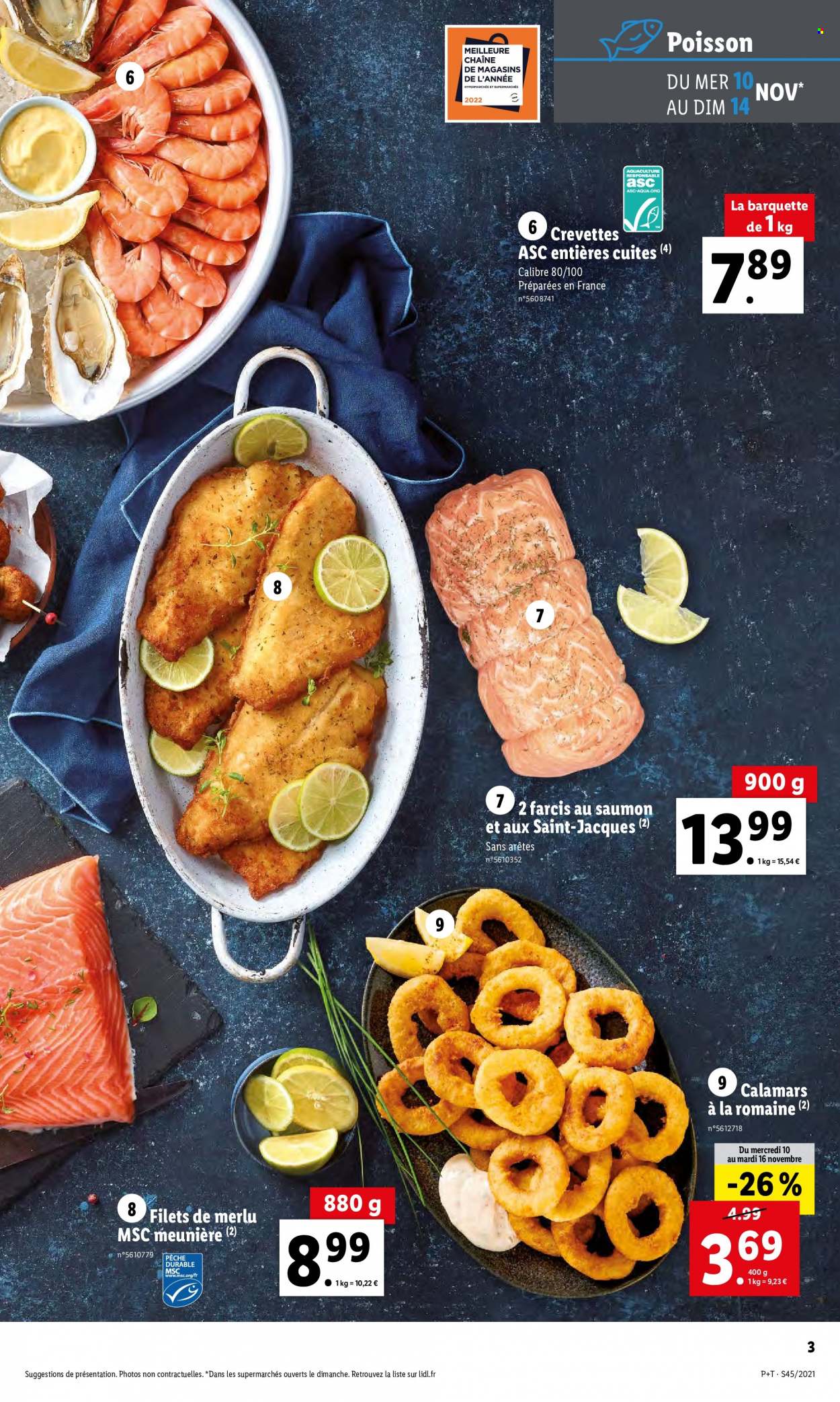 Catalogue Lidl - 10.11.2021 - 16.11.2021. Page 3.