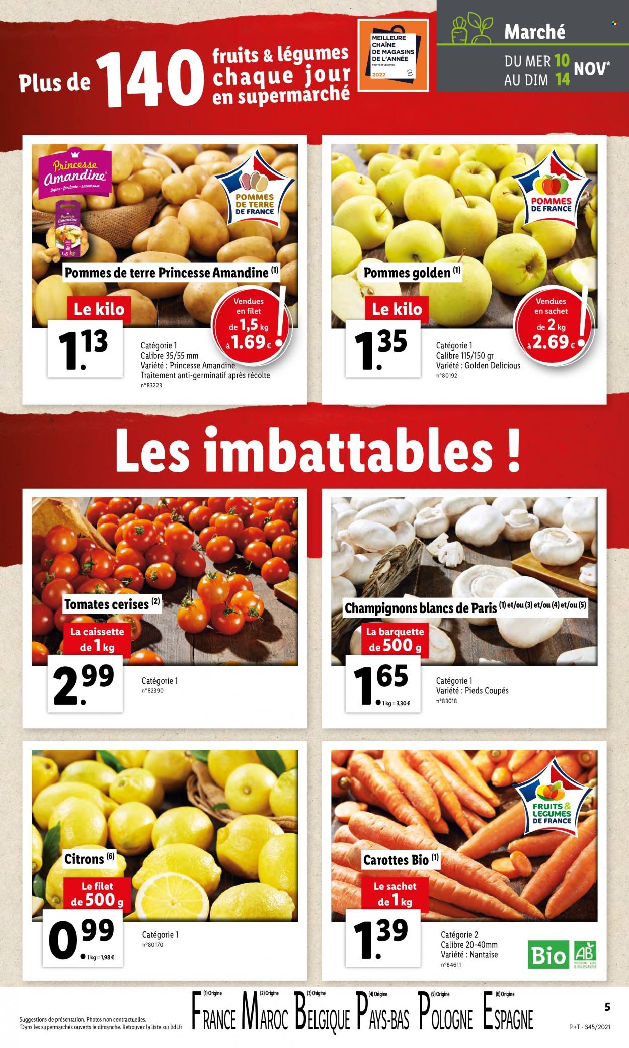 Catalogue Lidl - 10.11.2021 - 16.11.2021. Page 7.