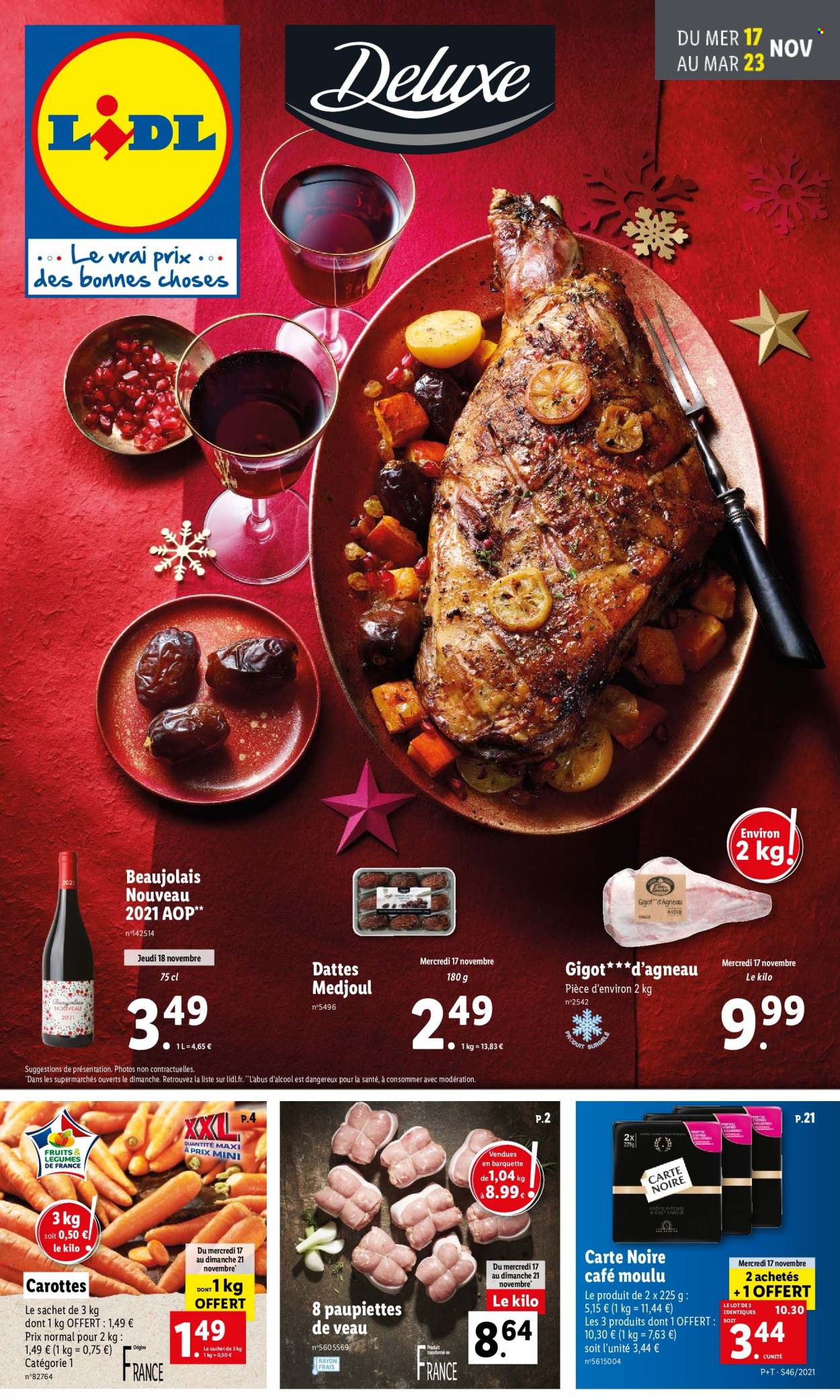 Catalogue Lidl - 17.11.2021 - 23.11.2021. Page 1.