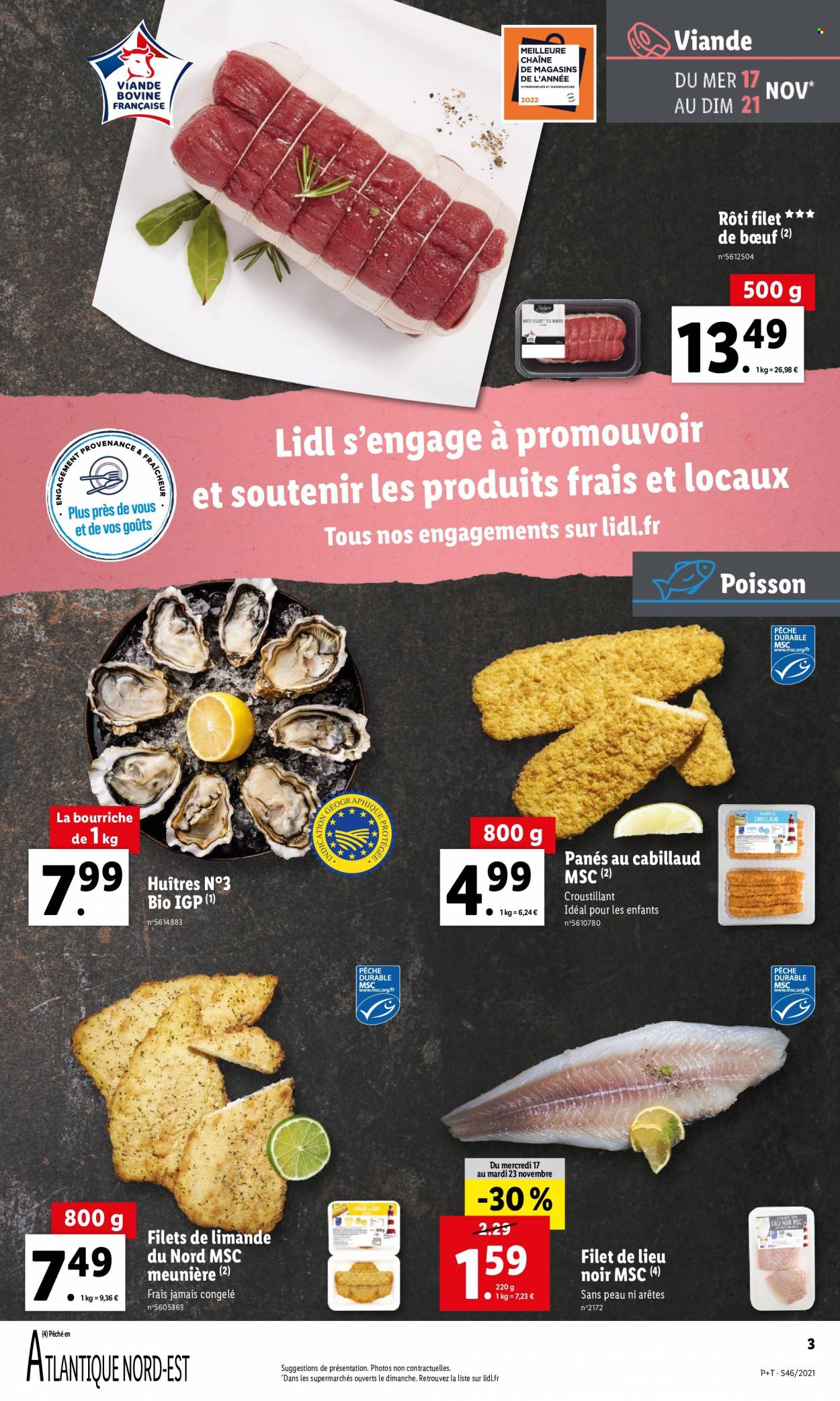 Catalogue Lidl - 17.11.2021 - 23.11.2021. Page 3.