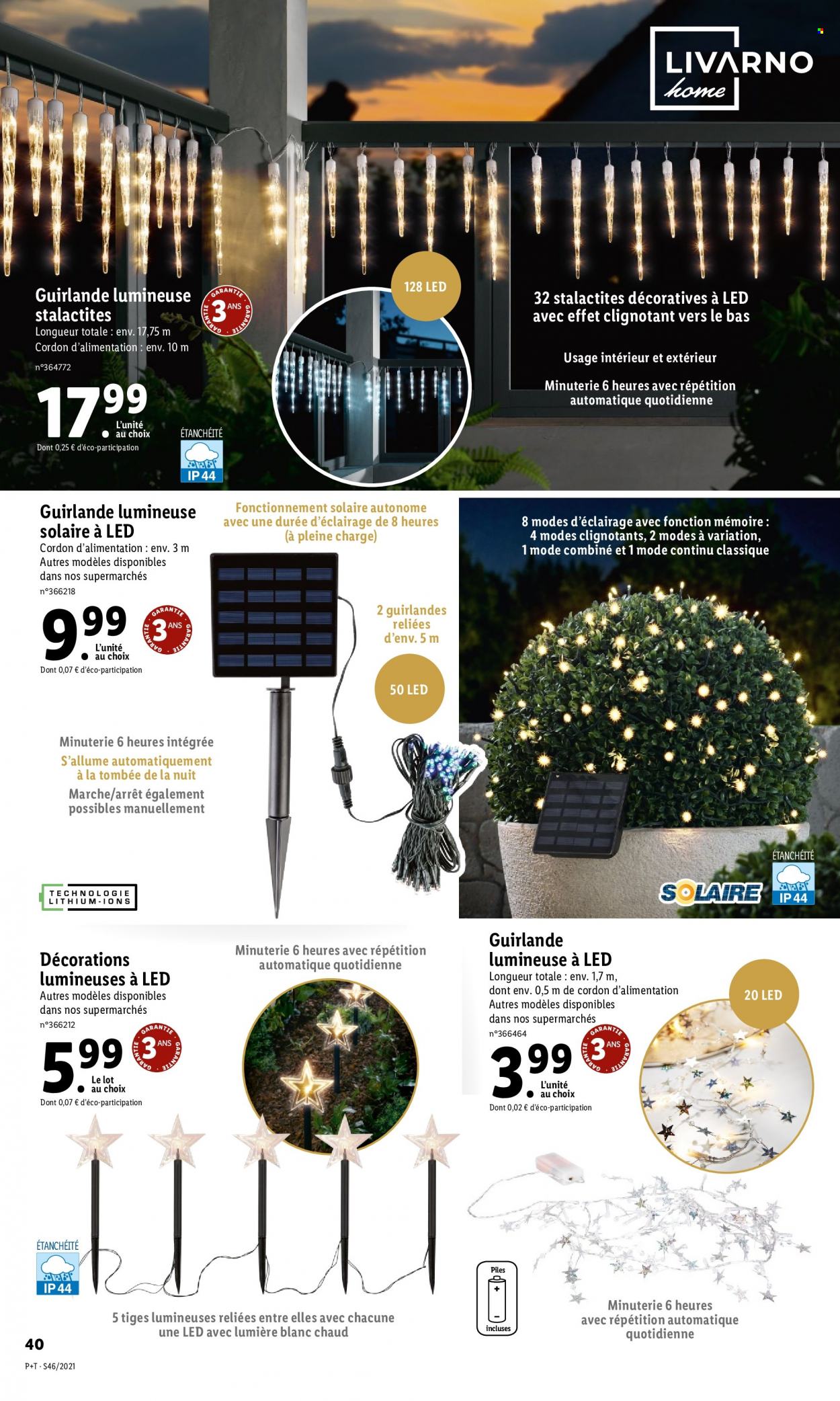Catalogue Lidl - 17.11.2021 - 23.11.2021. Page 44.
