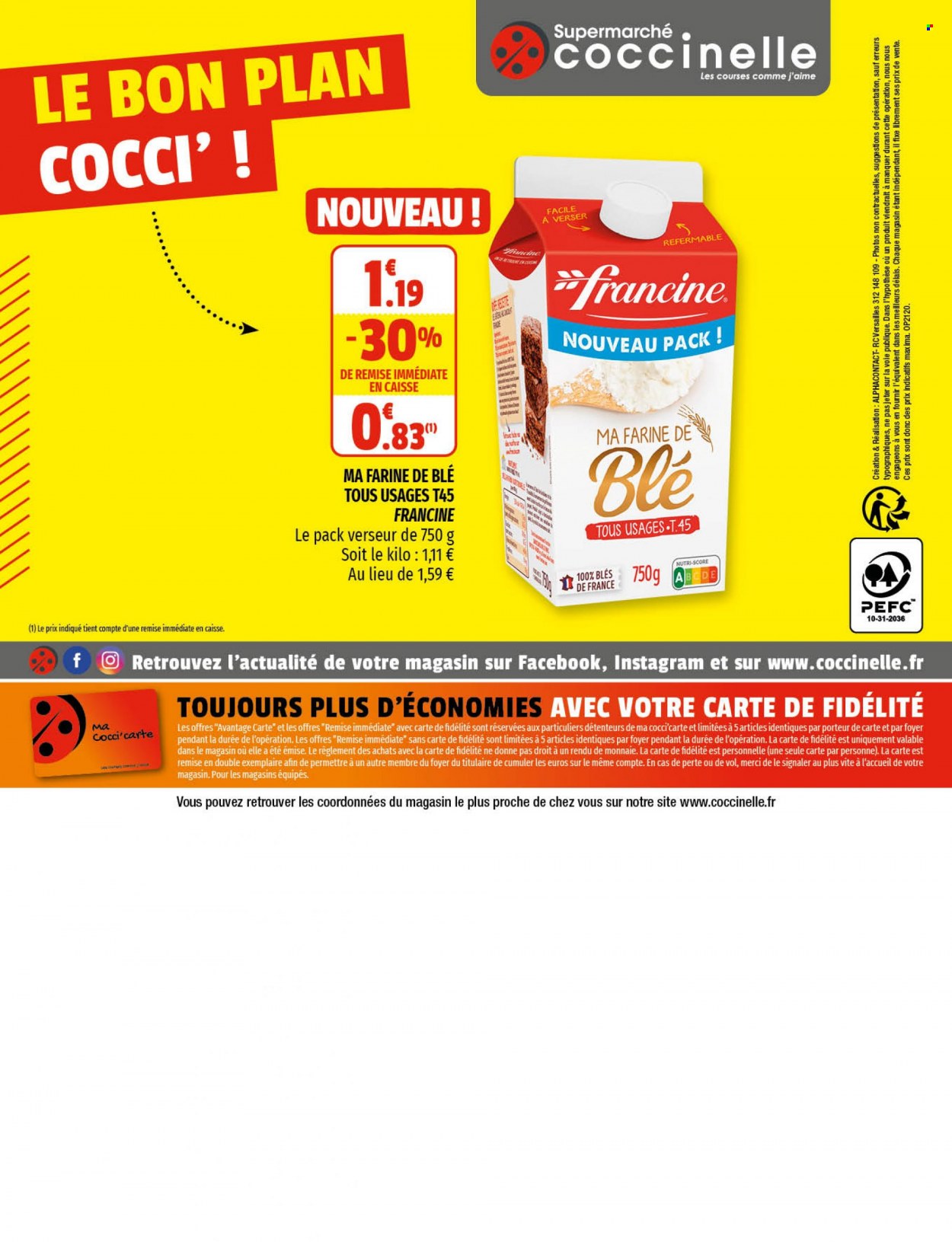 Catalogue Coccinelle Supermarché - 17.11.2021 - 28.11.2021. 