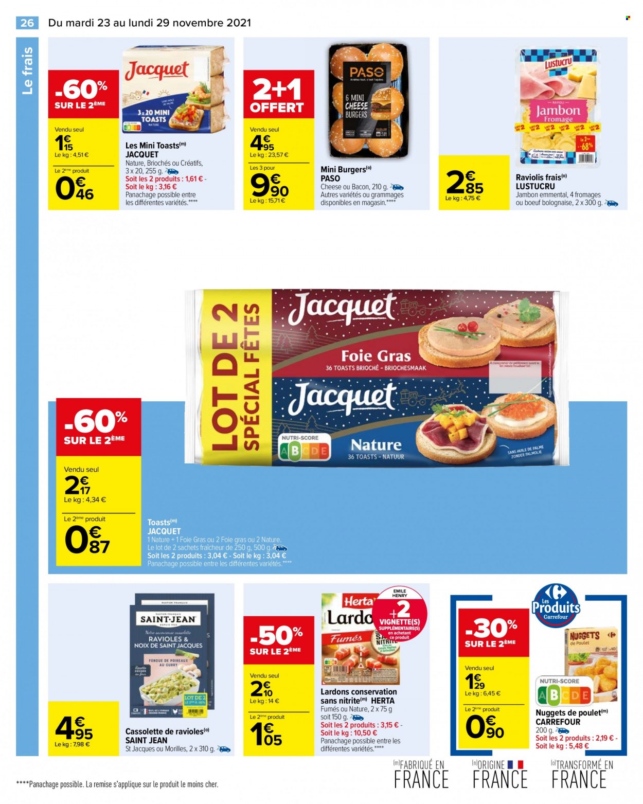 Catalogue Carrefour Hypermarchés - 23.11.2021 - 29.11.2021. 