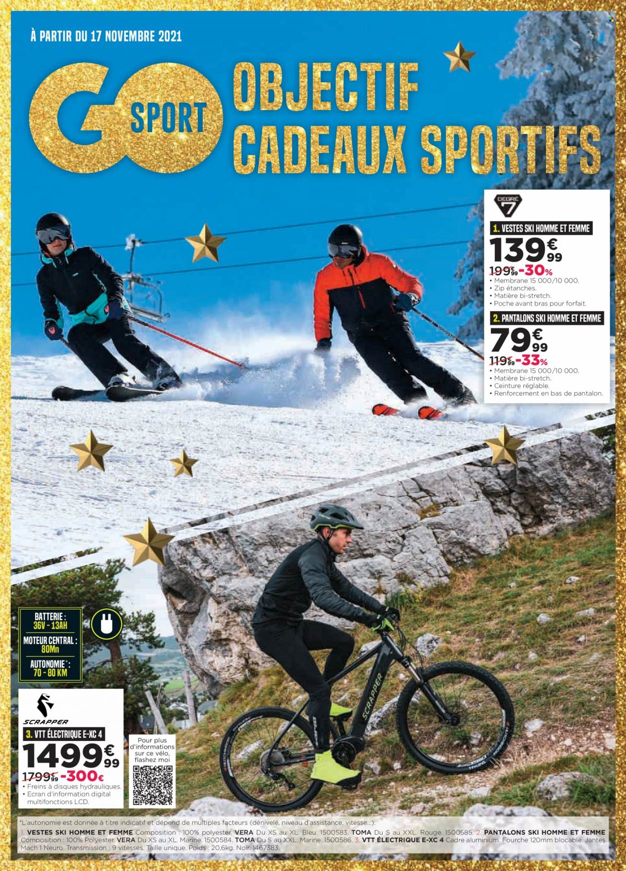 Catalogue Go Sport - 17.11.2021 - 27.12.2021. 