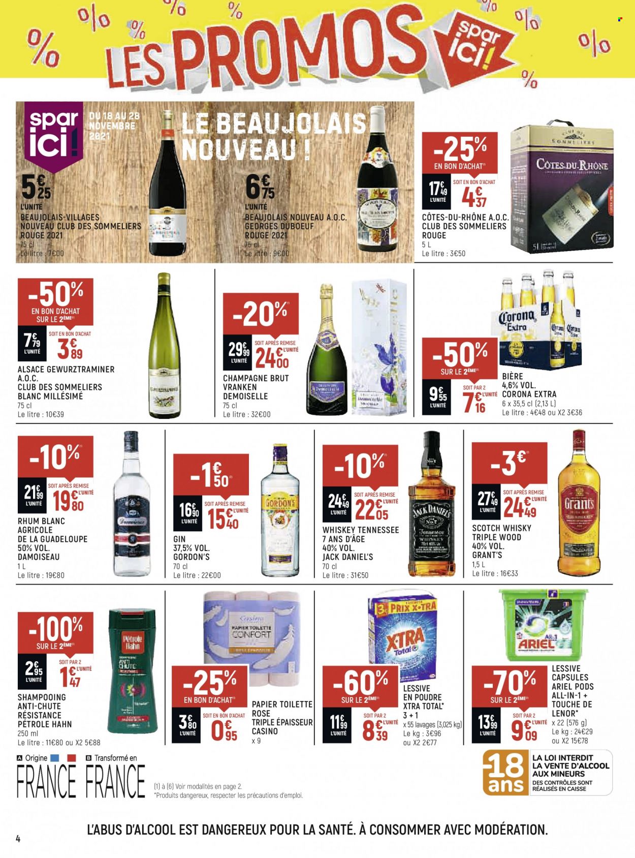 Catalogue Spar Supermarché - 17.11.2021 - 28.11.2021. 