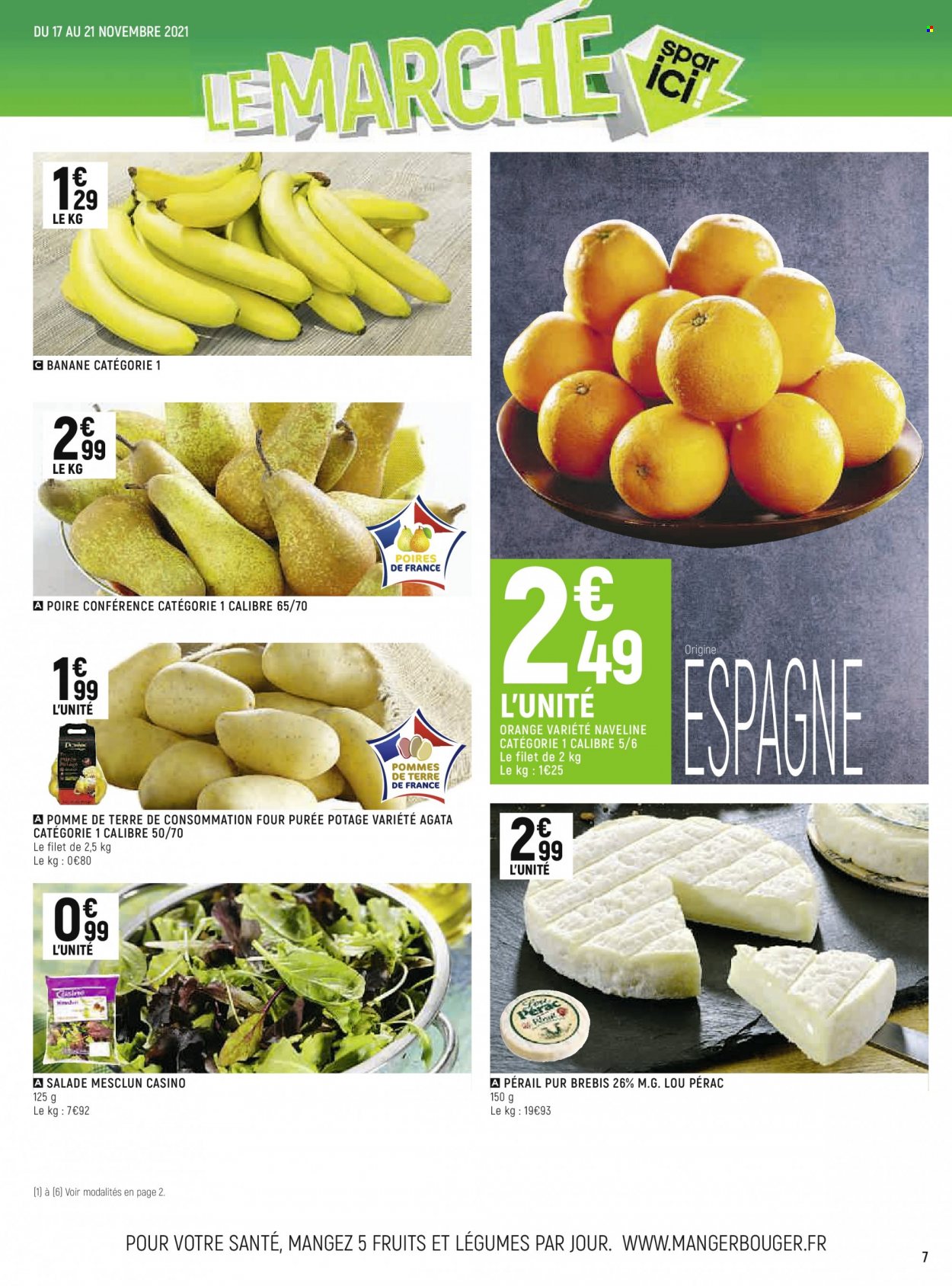 Catalogue Spar Supermarché - 17.11.2021 - 28.11.2021. 