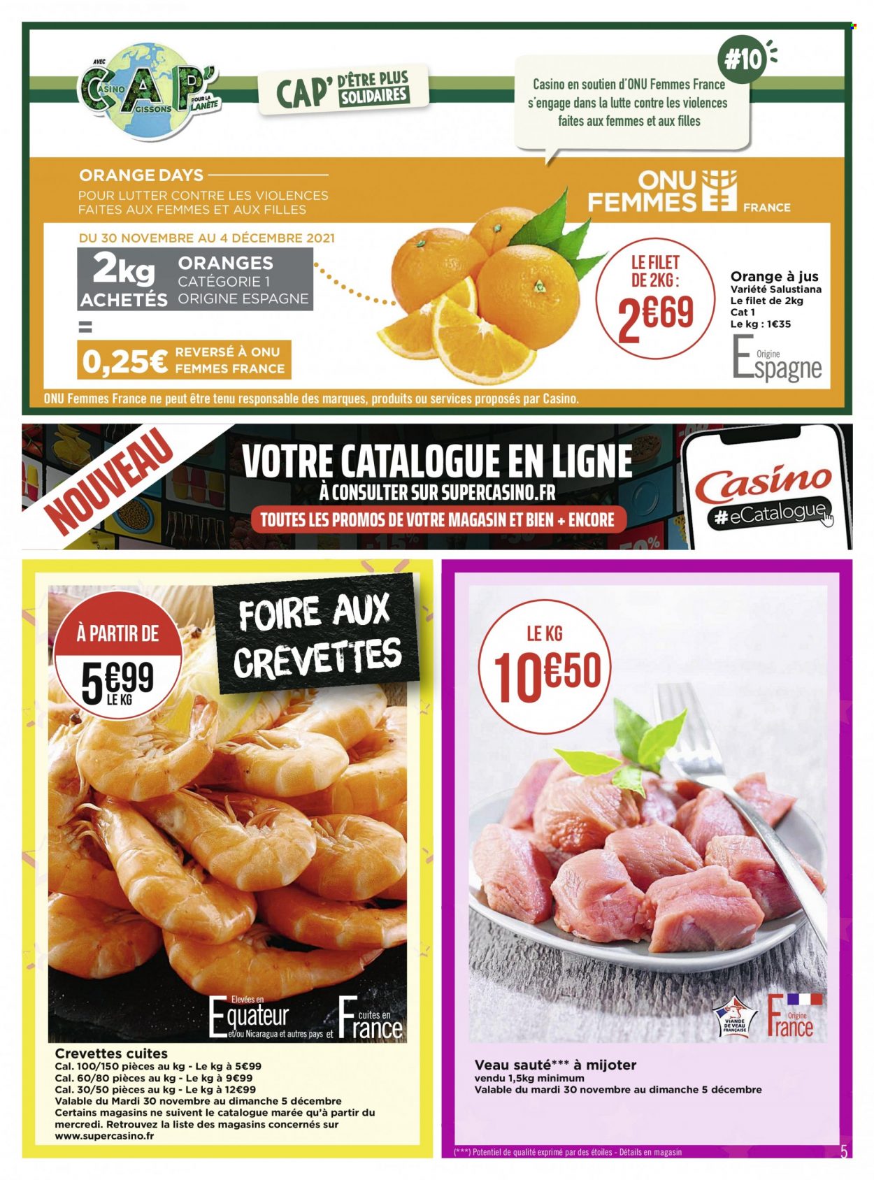 Catalogue Géant Casino - 29.11.2021 - 12.12.2021. 
