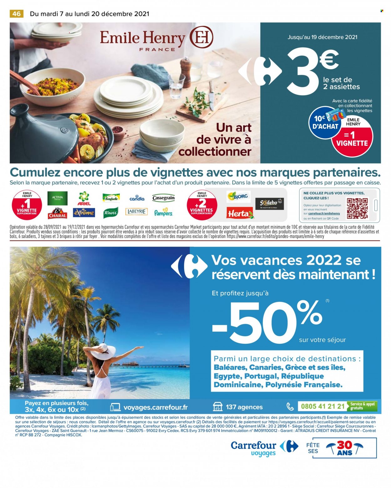 Catalogue Carrefour Hypermarchés - 07.12.2021 - 20.12.2021. 