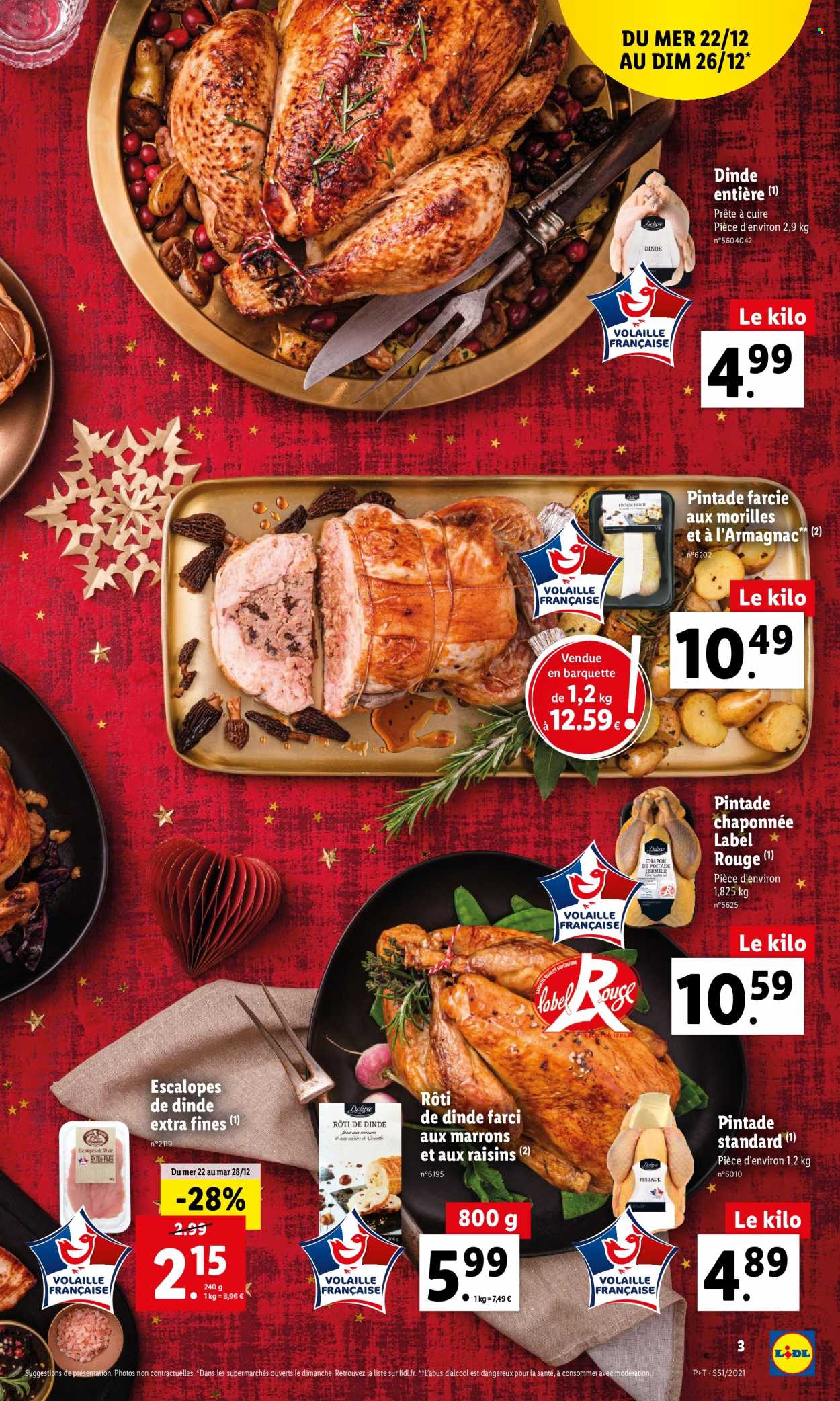 Catalogue Lidl - 22.12.2021 - 28.12.2021. Page 3.