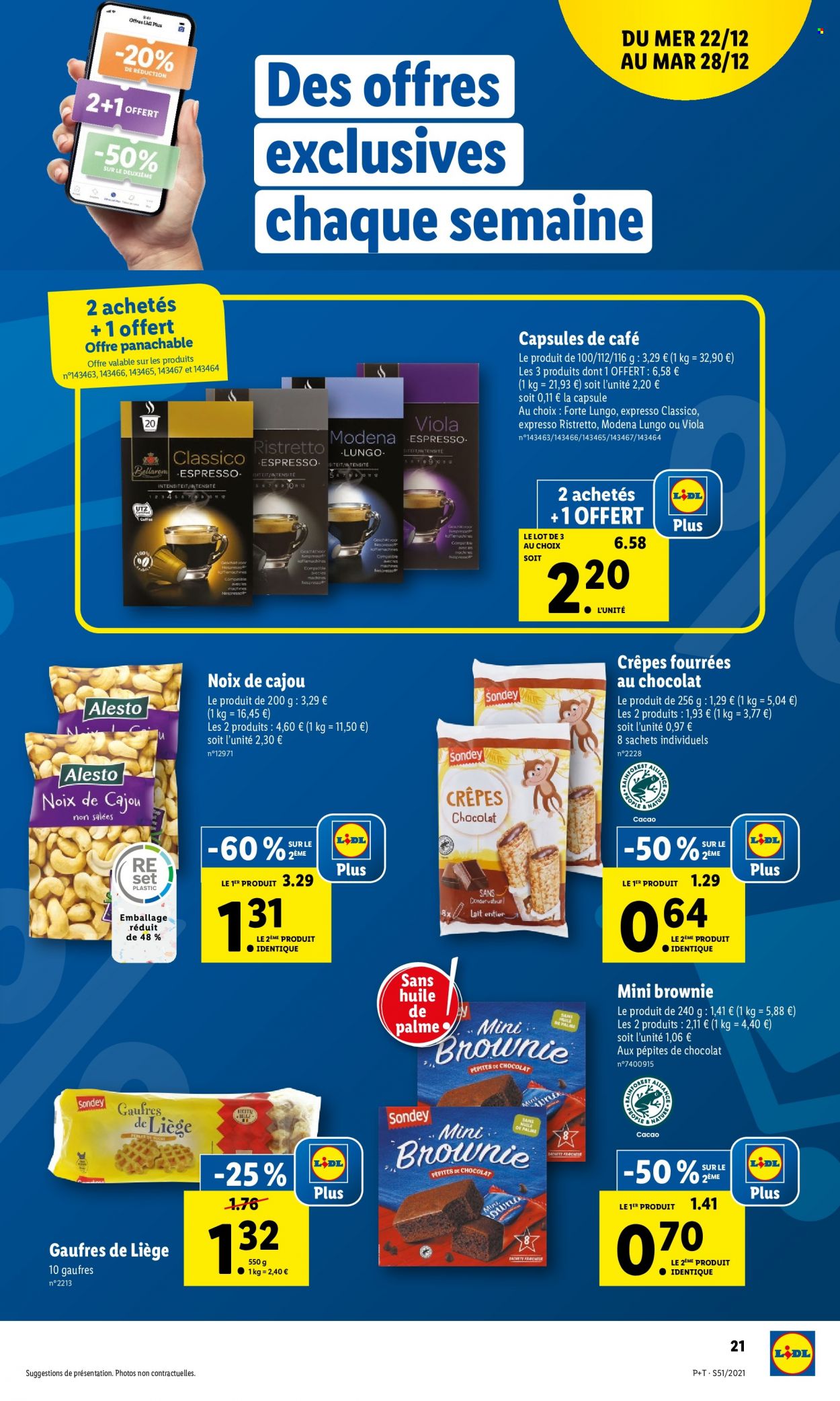Catalogue Lidl - 22.12.2021 - 28.12.2021. Page 21.