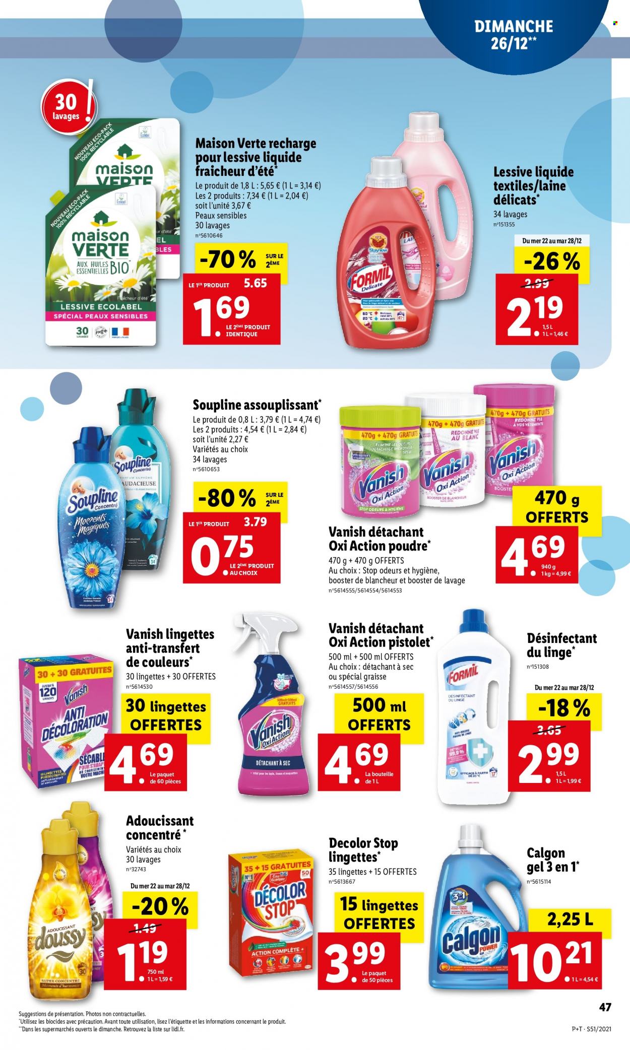 Catalogue Lidl - 22.12.2021 - 28.12.2021. Page 49.