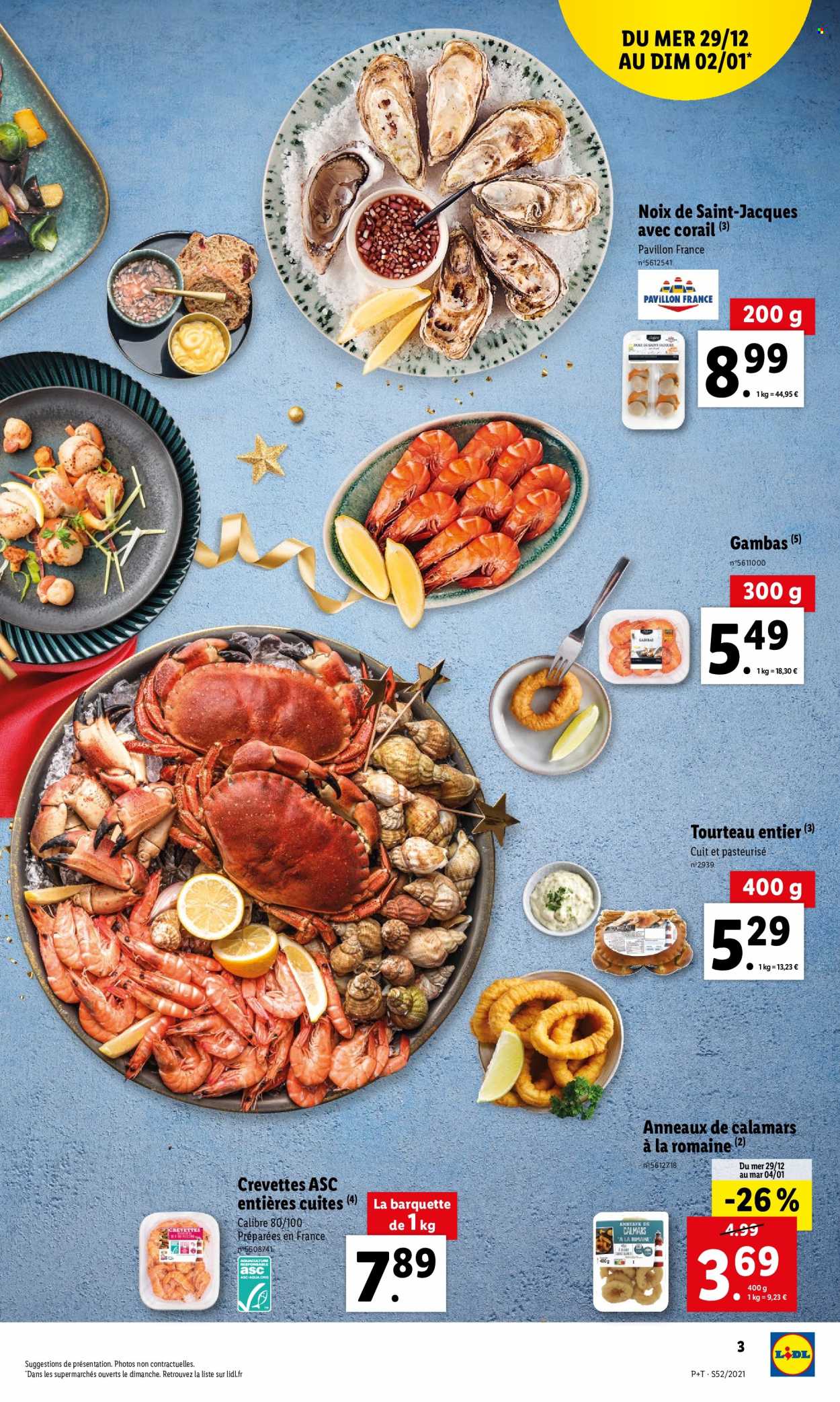 Catalogue Lidl - 29.12.2021 - 04.01.2022. Page 3.