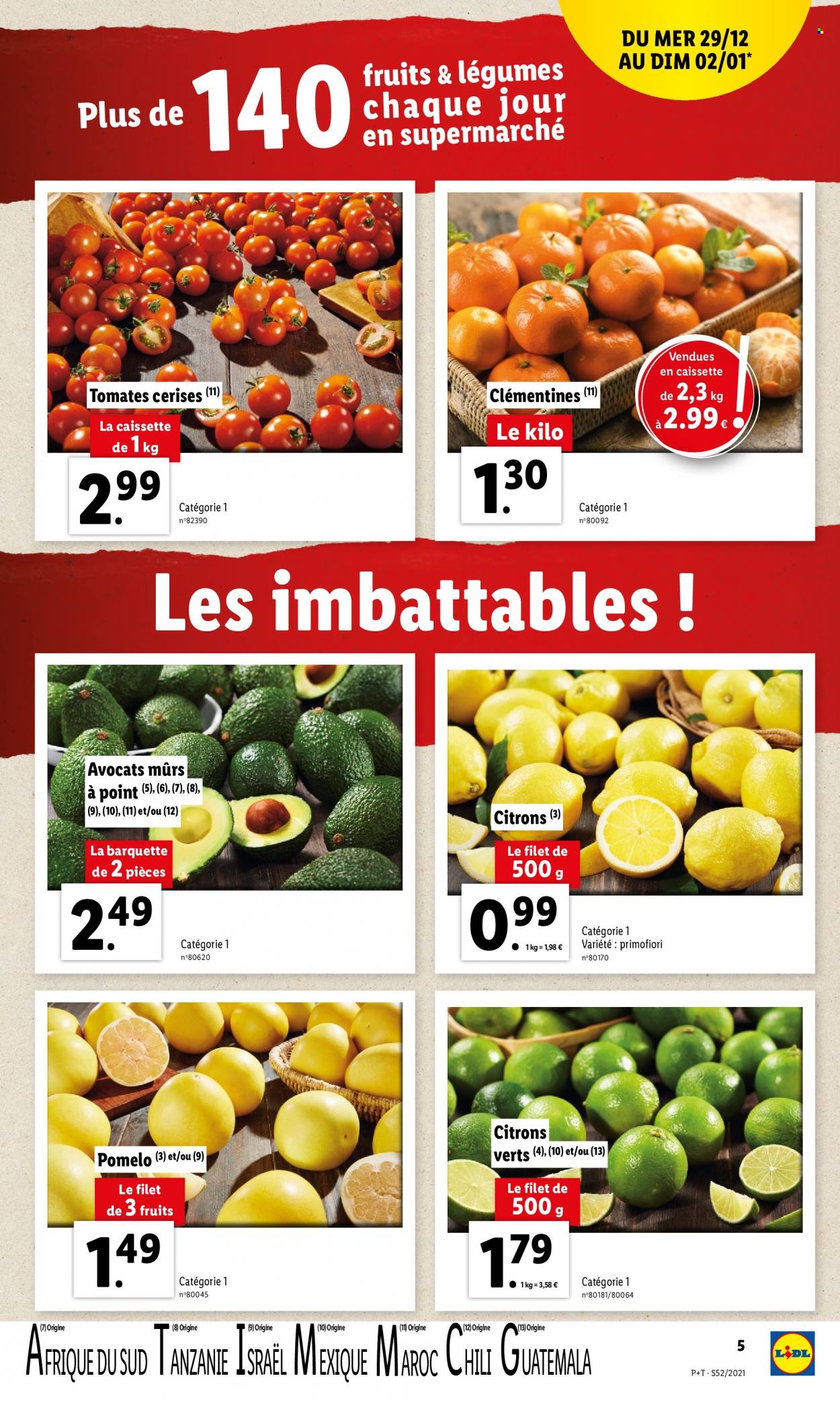 Catalogue Lidl - 29.12.2021 - 04.01.2022. Page 5.