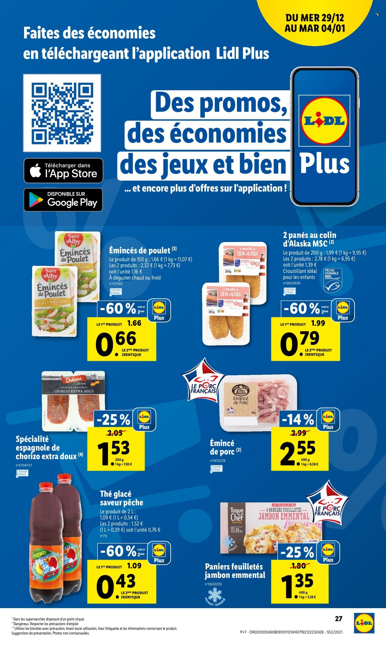 Catalogue Lidl - 29.12.2021 - 04.01.2022. Page 27.
