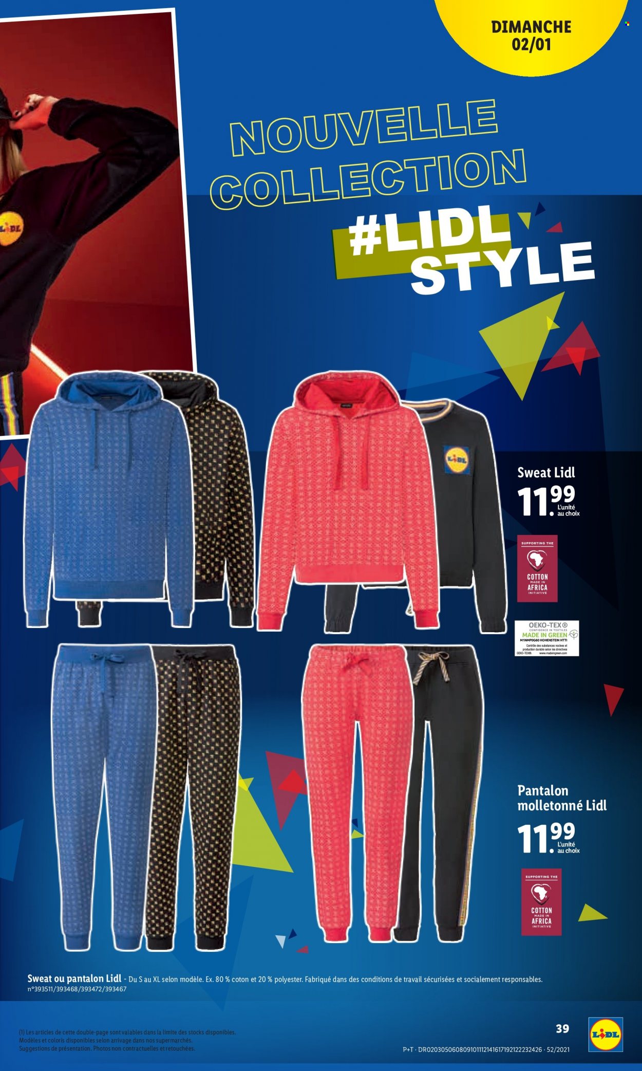Catalogue Lidl - 29.12.2021 - 04.01.2022. Page 39.