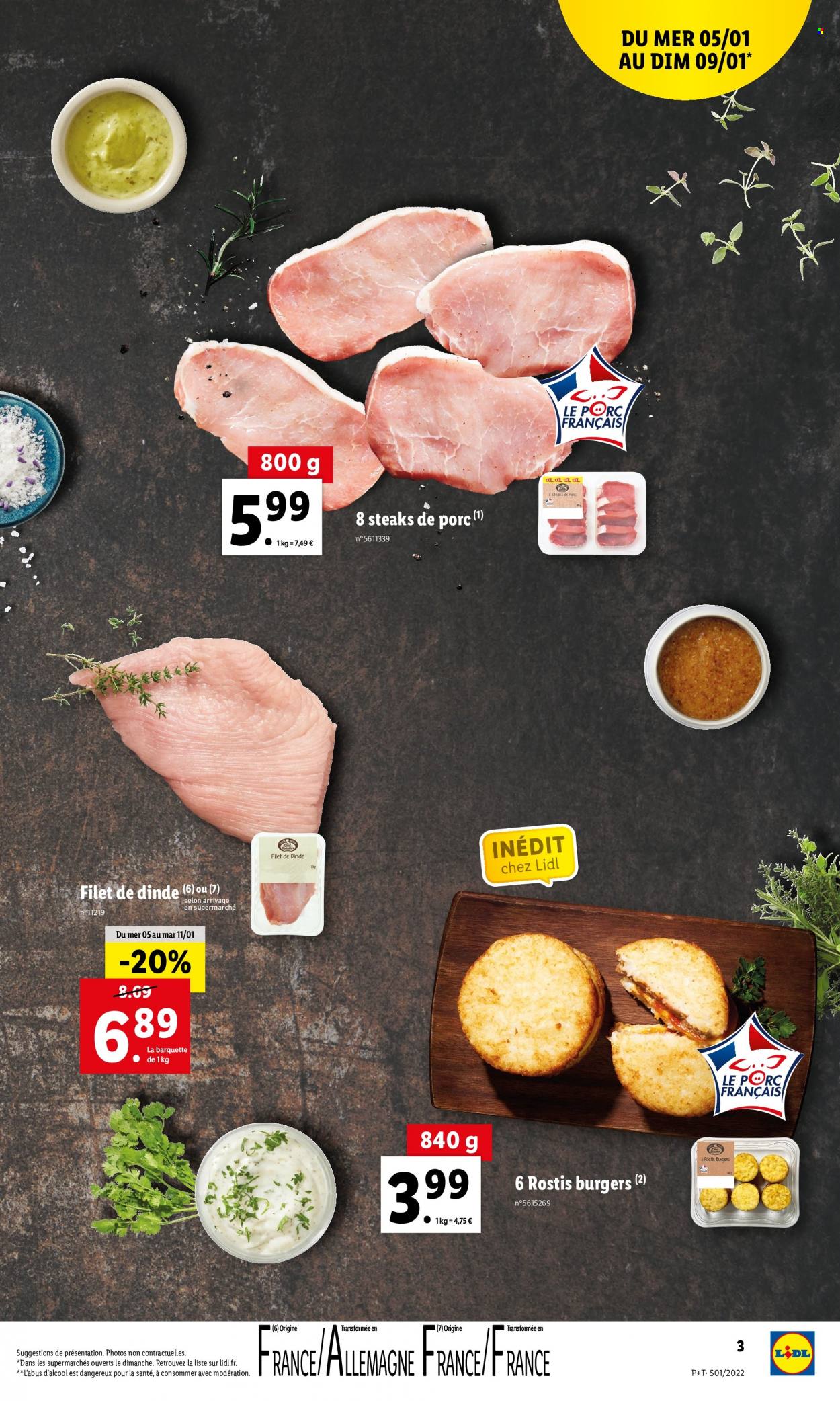Catalogue Lidl - 05.01.2022 - 11.01.2022. Page 3.