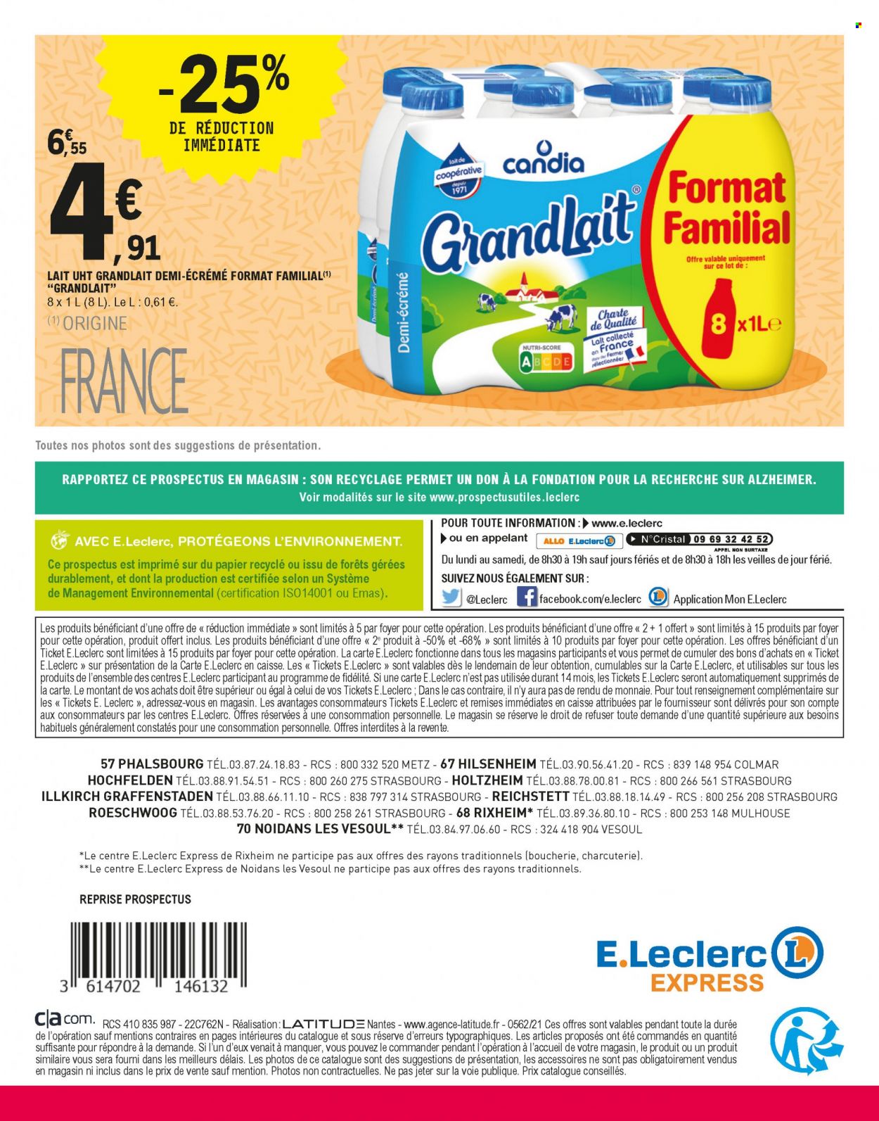 Catalogue E.Leclerc - 11.01.2022 - 22.01.2022. 