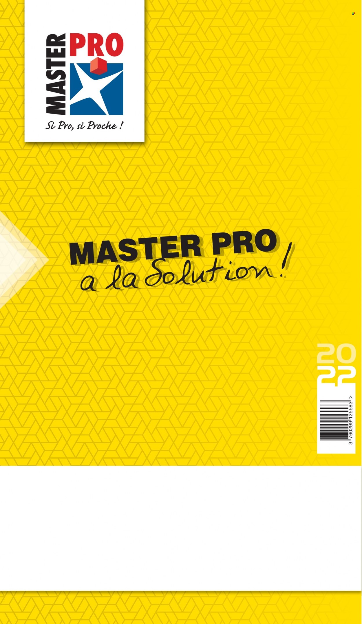 Catalogue Master Pro - 01.01.2022 - 31.12.2022. 
