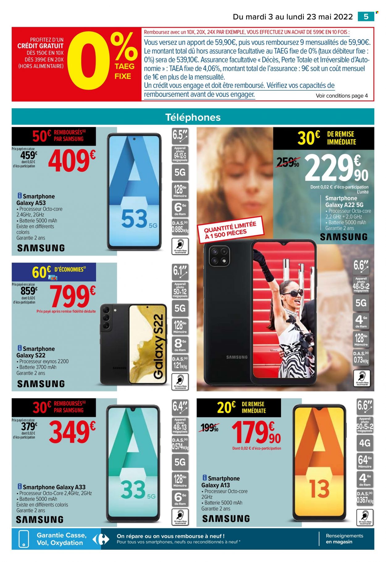 Catalogue Carrefour Hypermarchés - 03.05.2022 - 23.05.2022. 