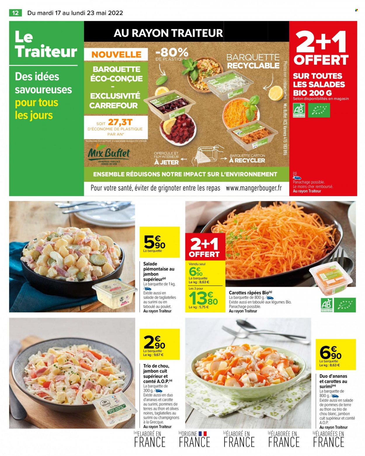 Catalogue Carrefour Hypermarchés - 17.05.2022 - 23.05.2022. 
