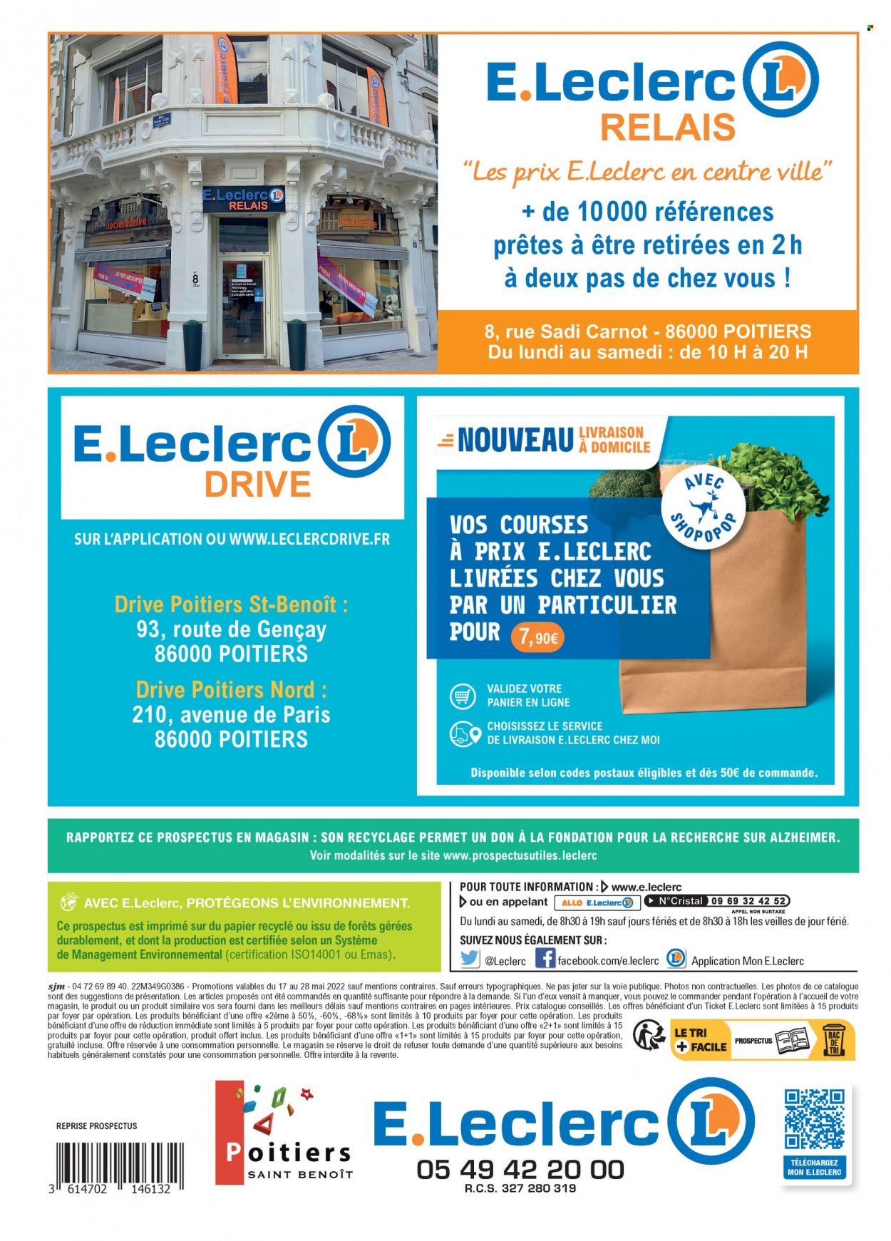 Catalogue E.Leclerc - 17.05.2022 - 28.05.2022. 