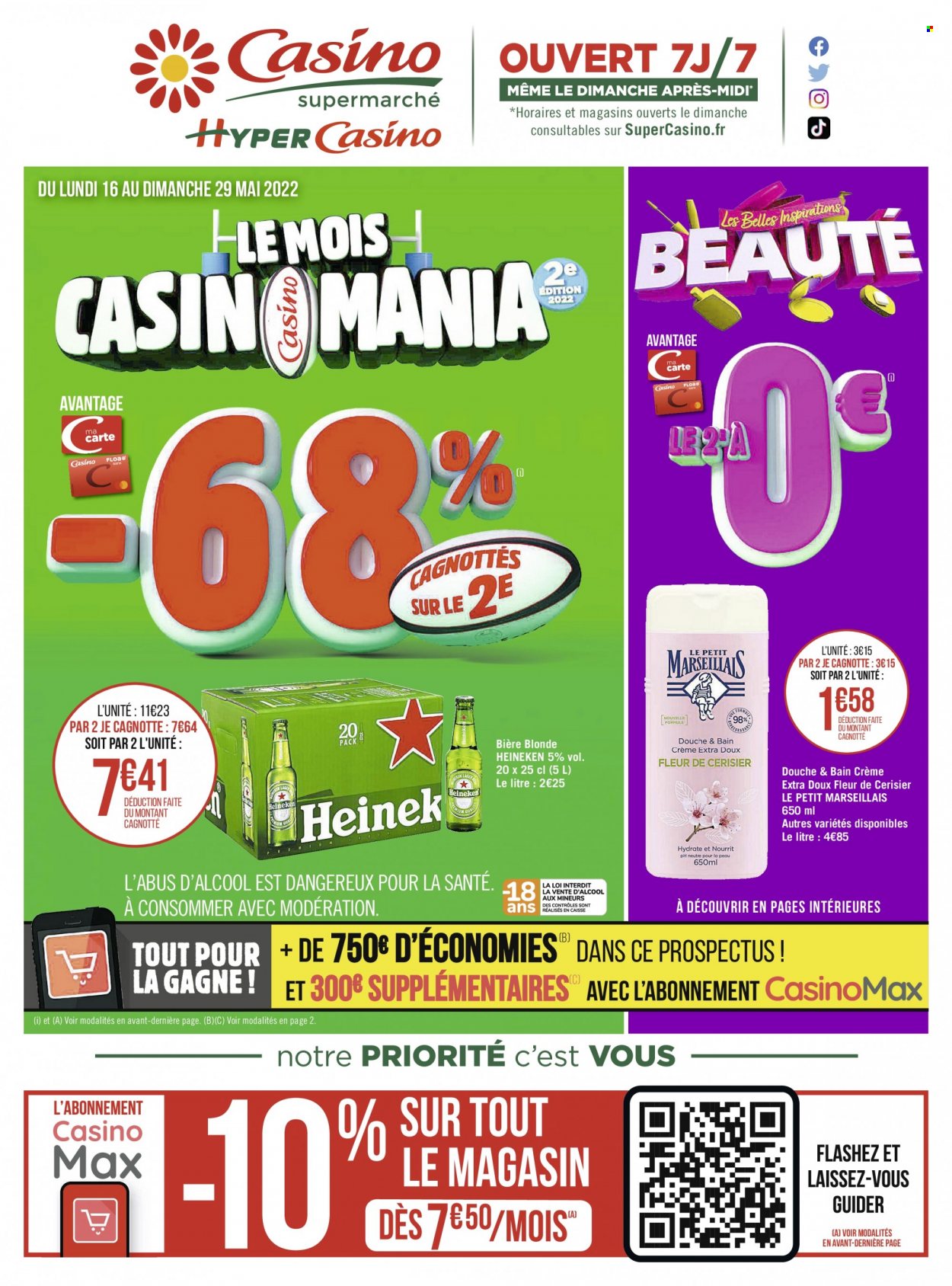 Catalogue Géant Casino - 16.05.2022 - 29.05.2022. 
