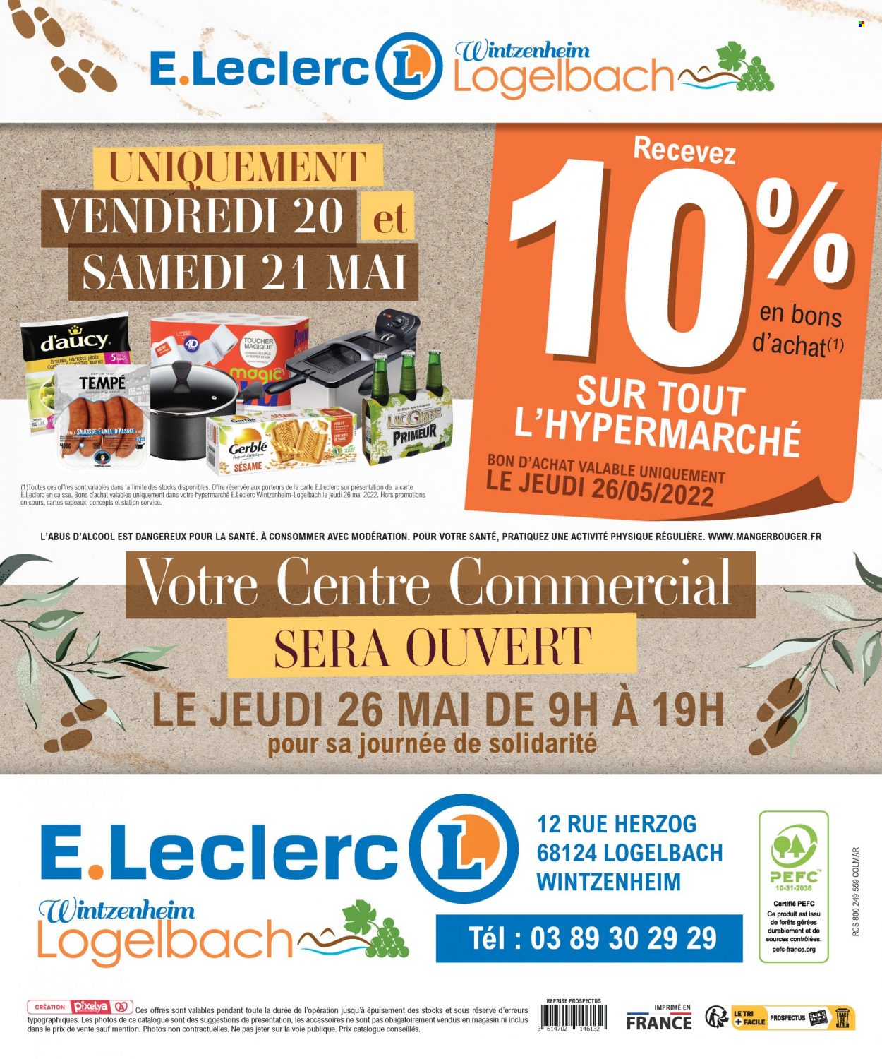 Catalogue E.Leclerc - 16.05.2022 - 29.05.2022. 