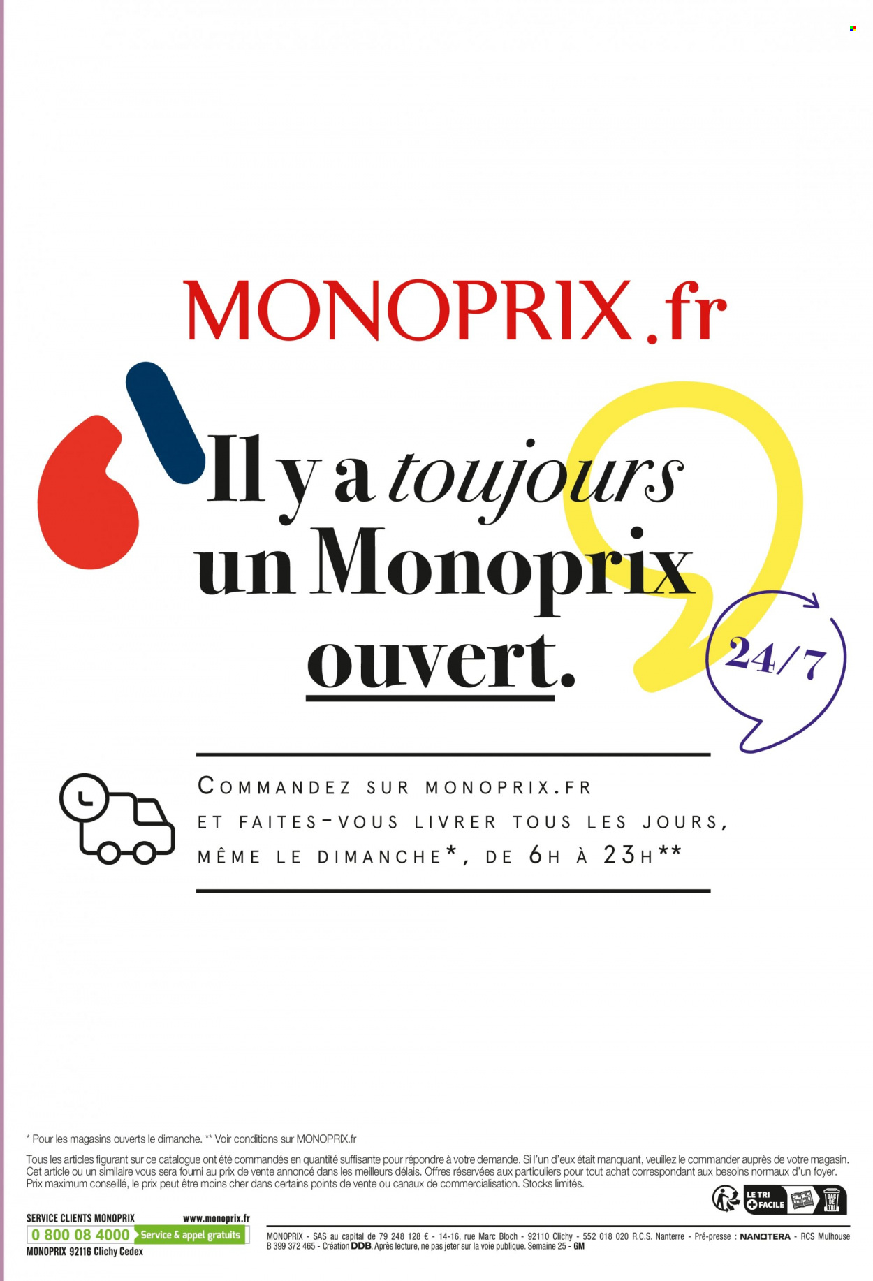 Catalogue Monoprix - 22.06.2022 - 03.07.2022. 