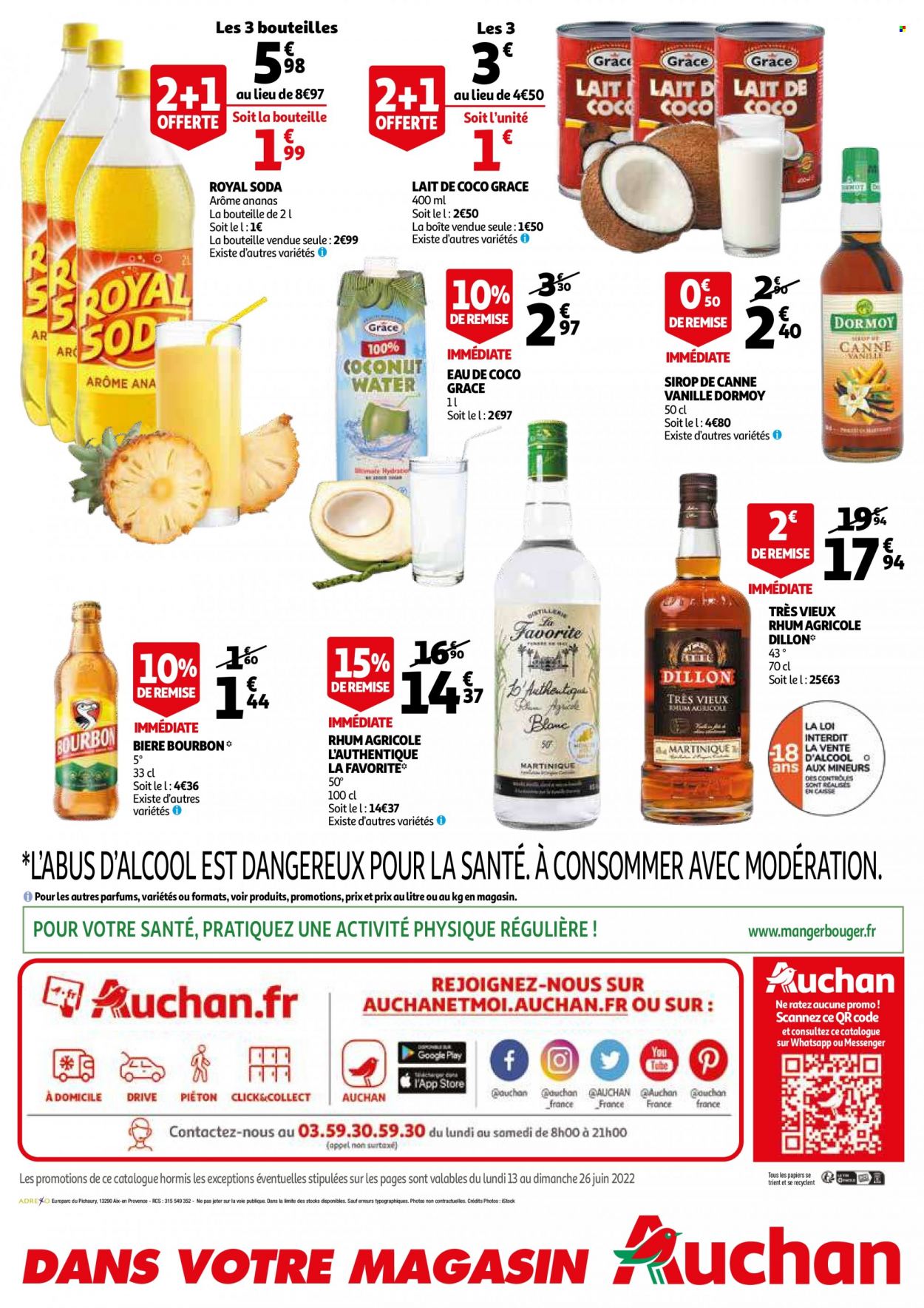 Catalogue Auchan - 13.06.2022 - 26.06.2022. 