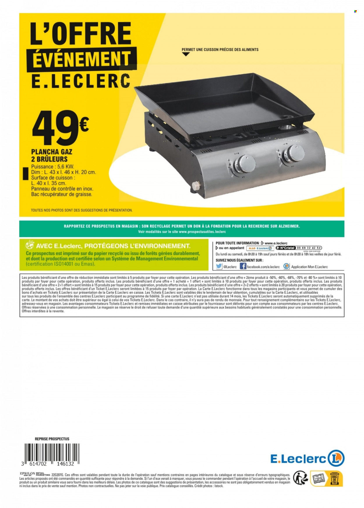 Catalogue E.Leclerc - 14.06.2022 - 25.06.2022. 