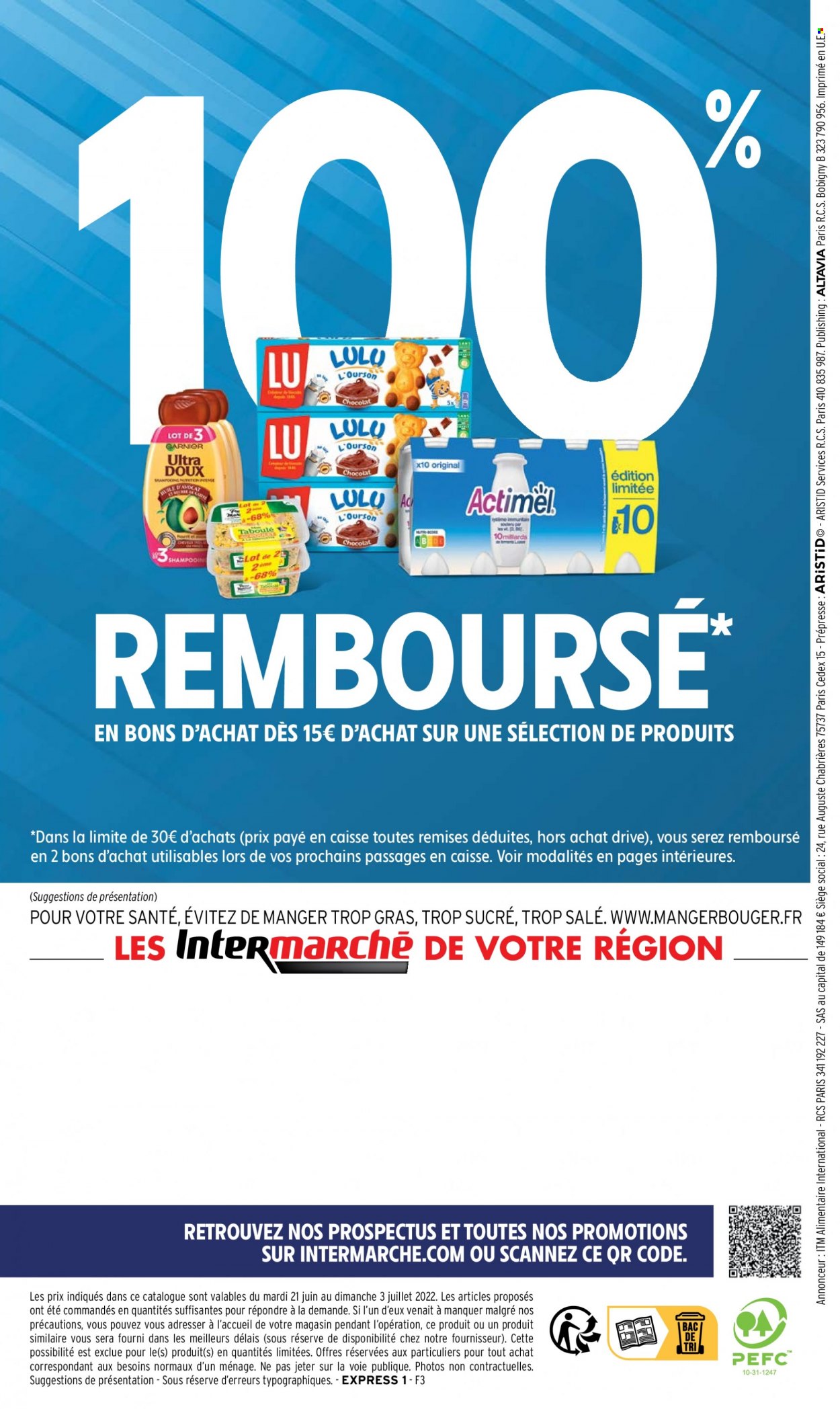 Catalogue Intermarché Express - 21.06.2022 - 03.07.2022. 