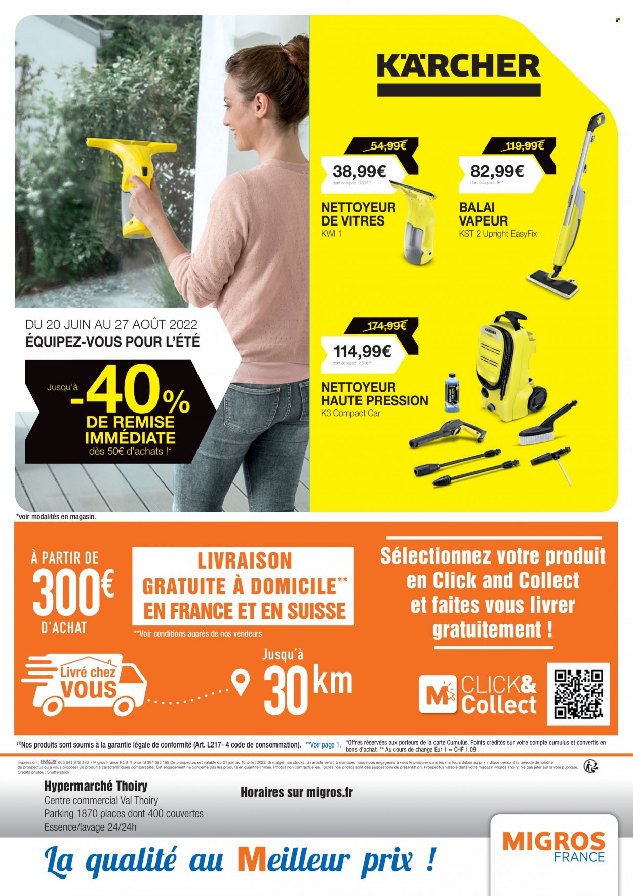 Catalogue Migros France - 21.06.2022 - 10.07.2022. 