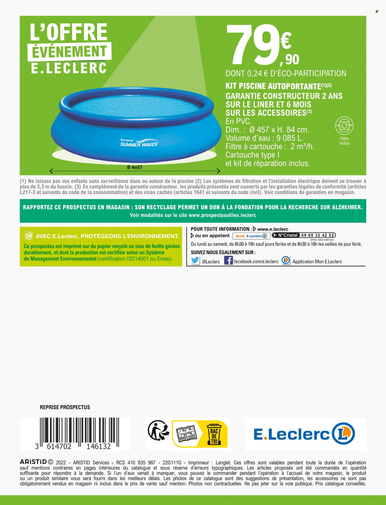Catalogue E.Leclerc - 21.06.2022 - 02.07.2022. 