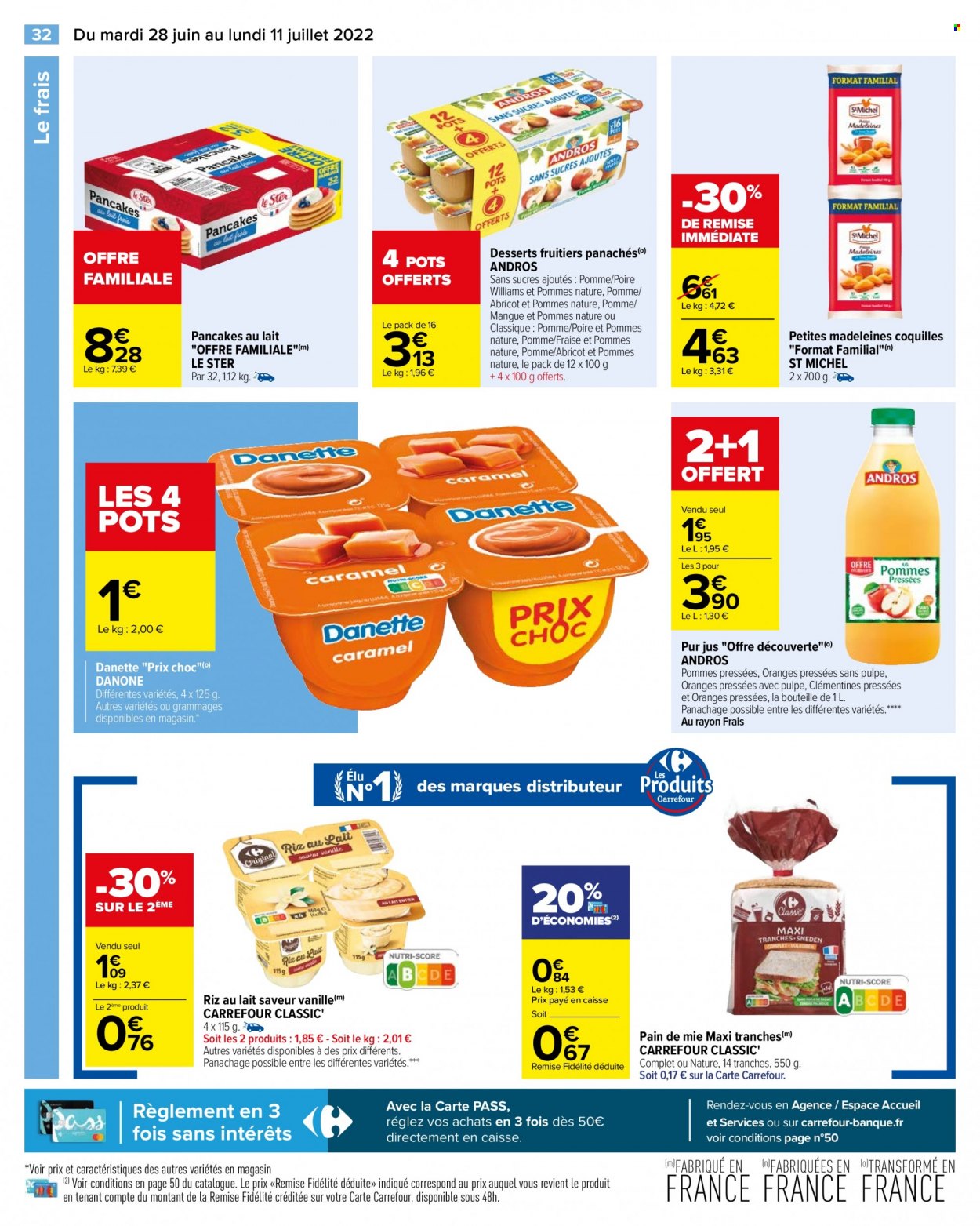 Catalogue Carrefour Hypermarchés - 28.06.2022 - 11.07.2022. 